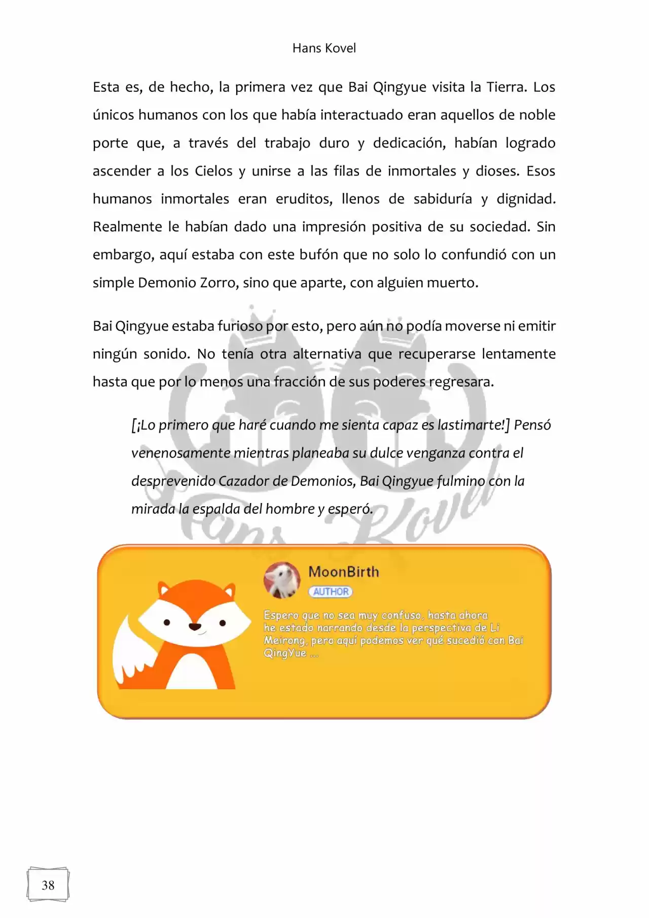 Casada Accidentalmente Con Un Dios Zorro (Novela) - Capítulo 6 - Página 9 - LectorTMOo