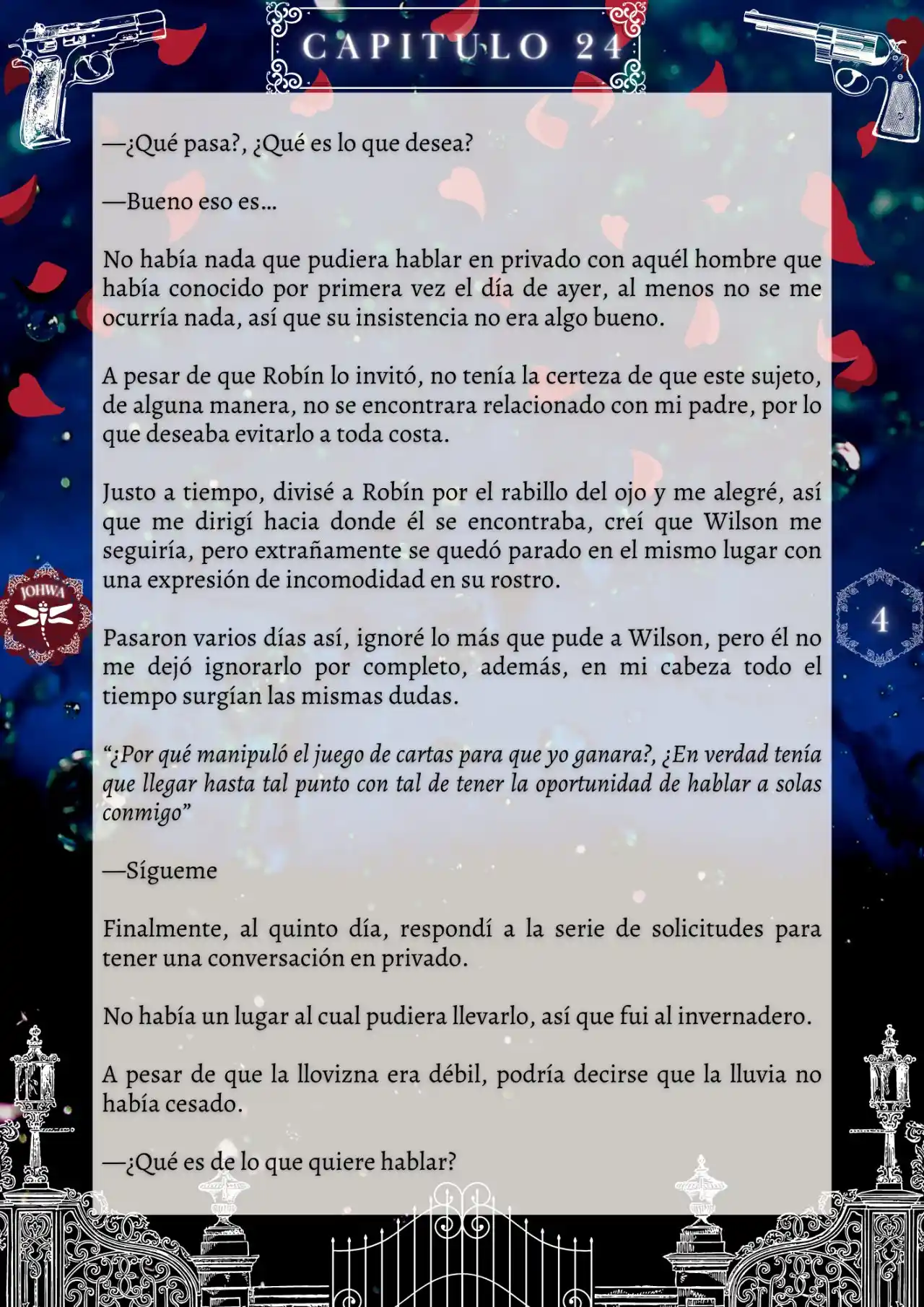 Cayendo En La Trampa Del Villano (Novela) - Capítulo 24 - Página 6 - LectorTMOo
