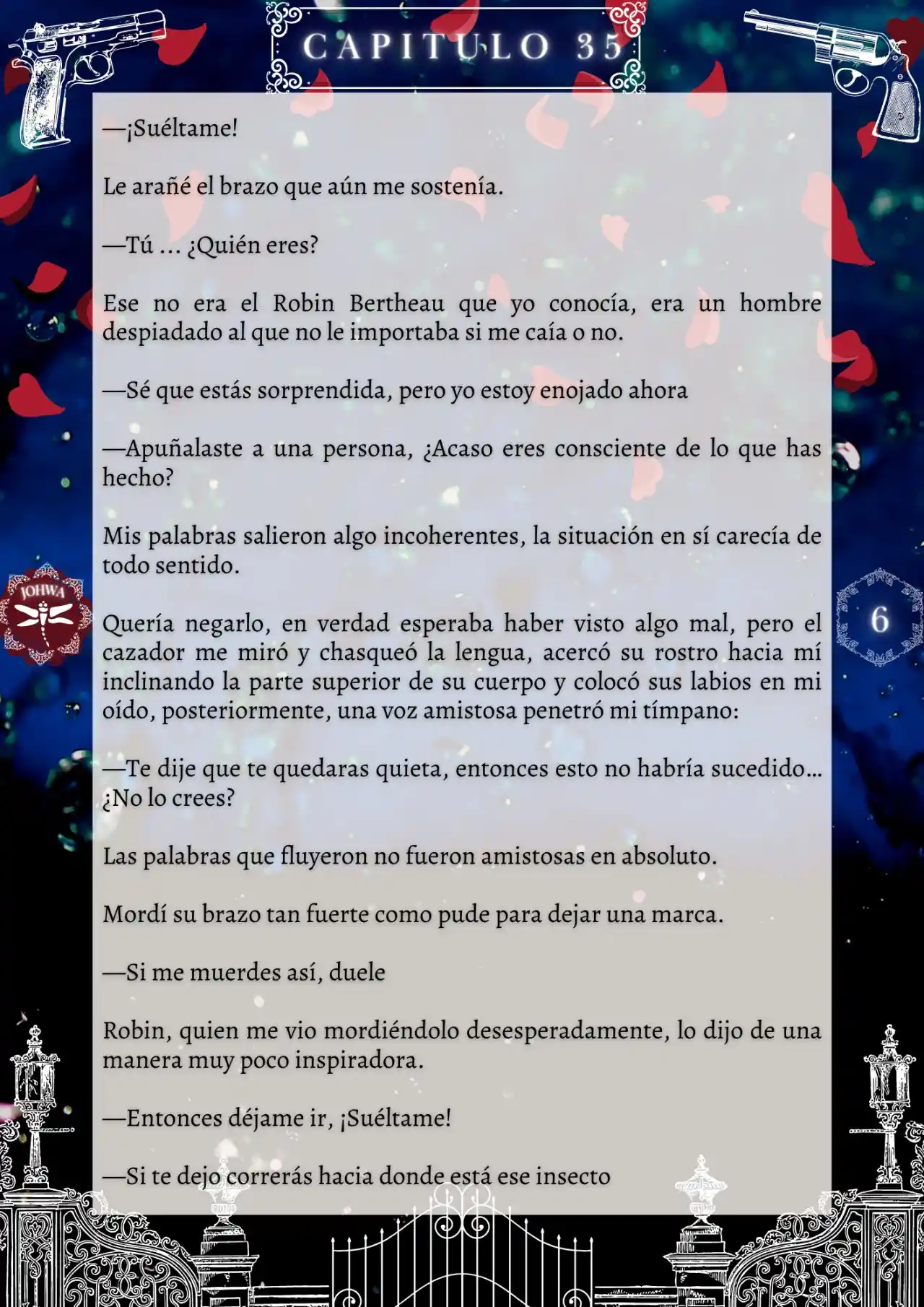 Cayendo En La Trampa Del Villano (Novela) - Capítulo 35 - Página 8 - LectorTMOo
