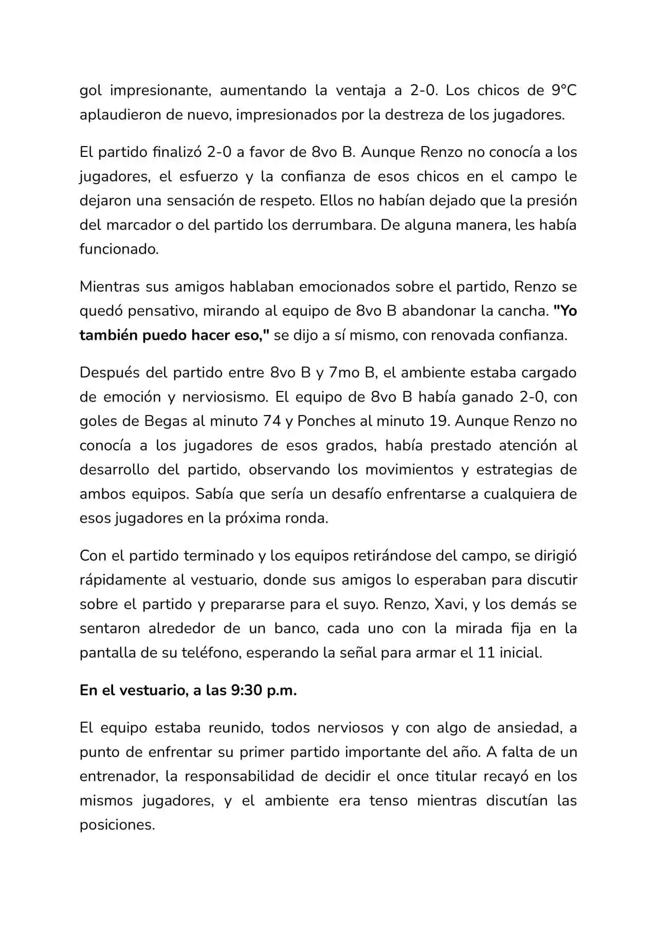 CCA! (Novela) - Capítulo 4.9 - Página 6 - LectorTMOo