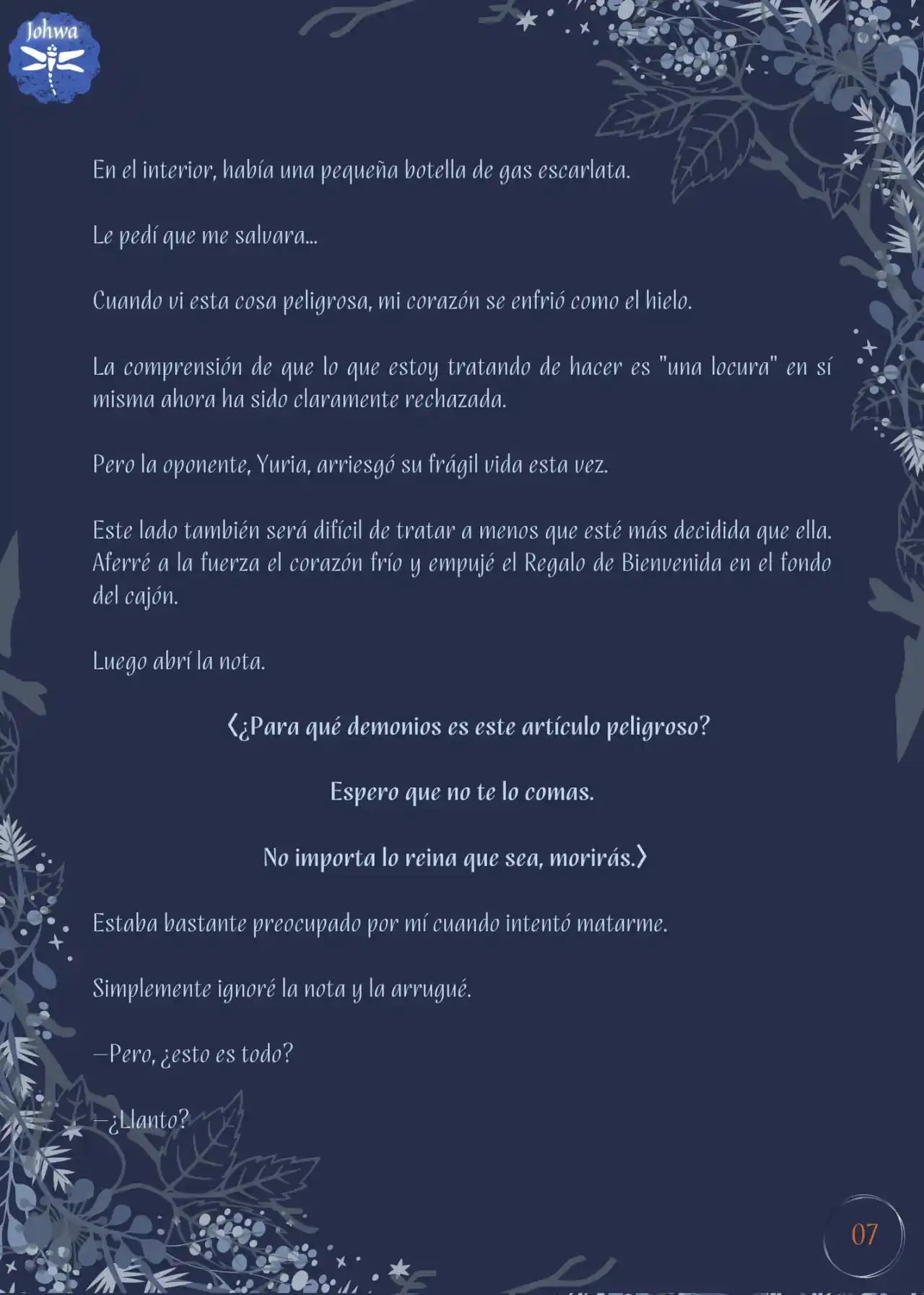 CCuando El Nemesis Se Come A La Mujer Malvada (Novela) - Capítulo 100 - Página 9 - LectorTMOo
