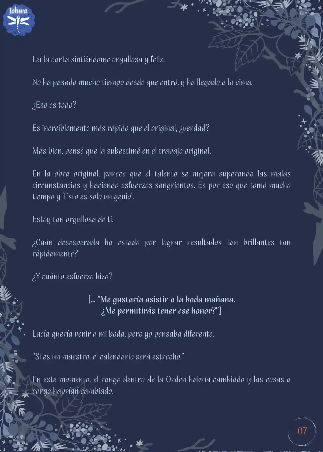 CCuando El Nemesis Se Come A La Mujer Malvada (Novela) - Capítulo 103 - Página 9 - LectorTMOo