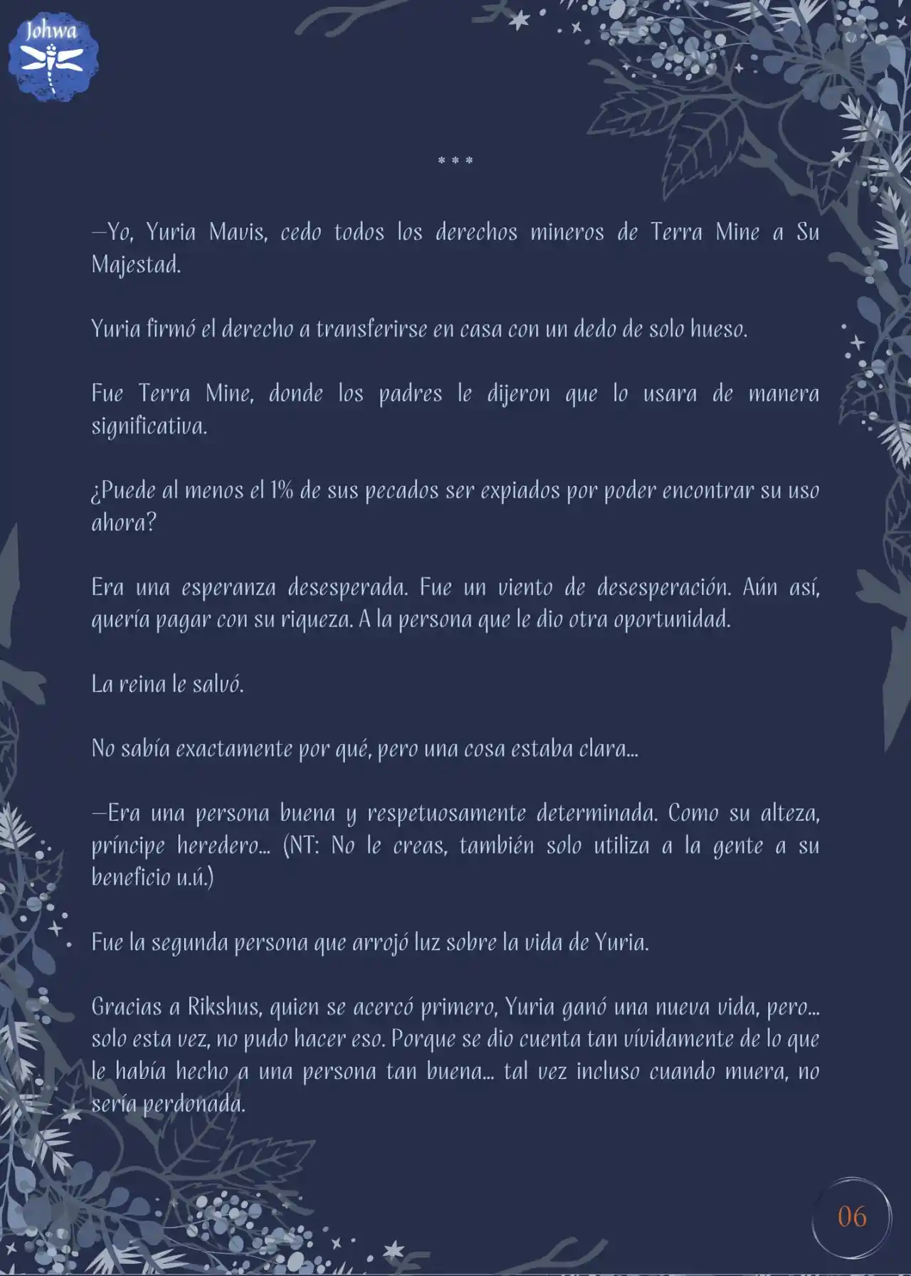 CCuando El Nemesis Se Come A La Mujer Malvada (Novela) - Capítulo 113 - Página 8 - LectorTMOo
