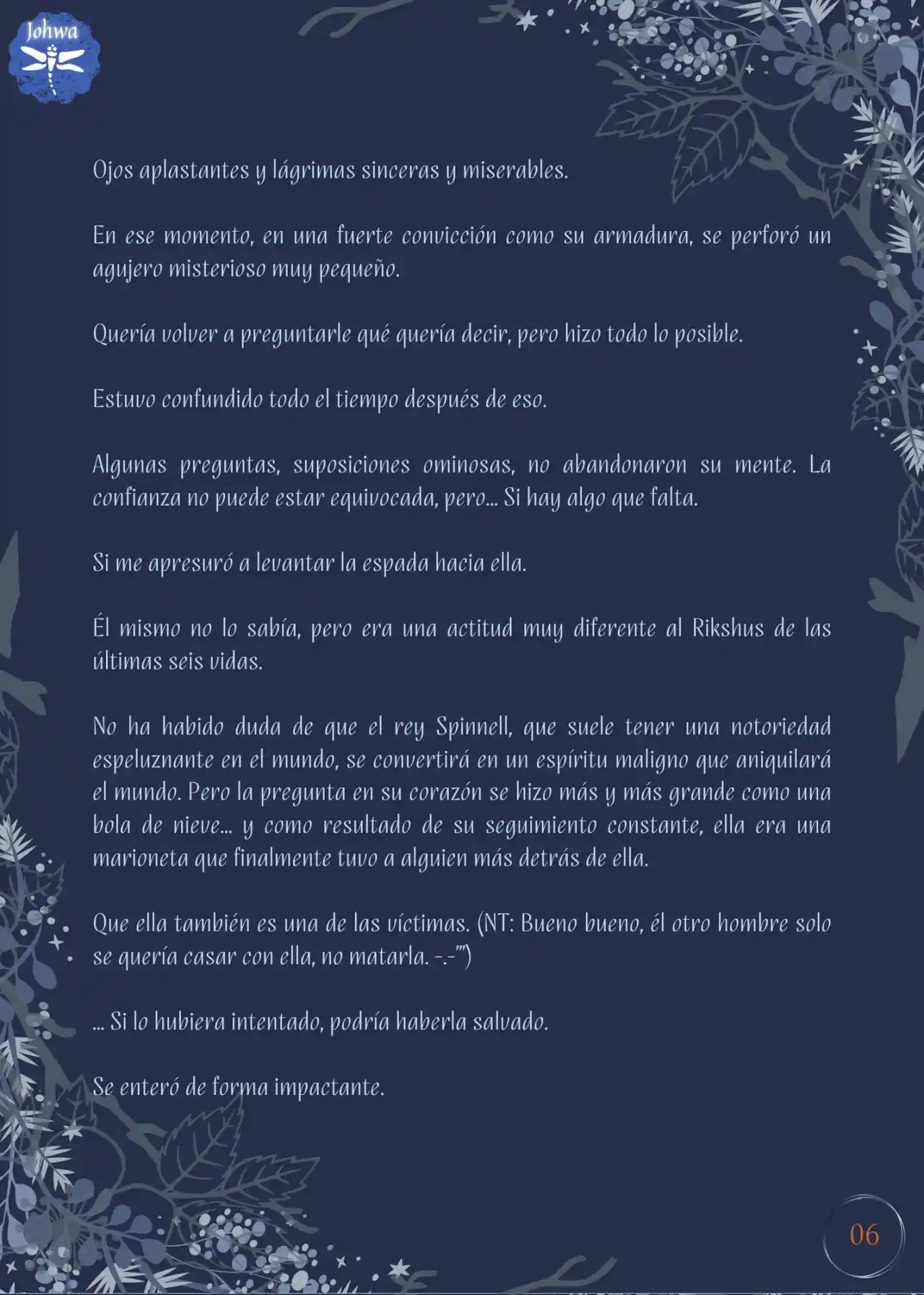 CCuando El Nemesis Se Come A La Mujer Malvada (Novela) - Capítulo 131 - Página 8 - LectorTMOo