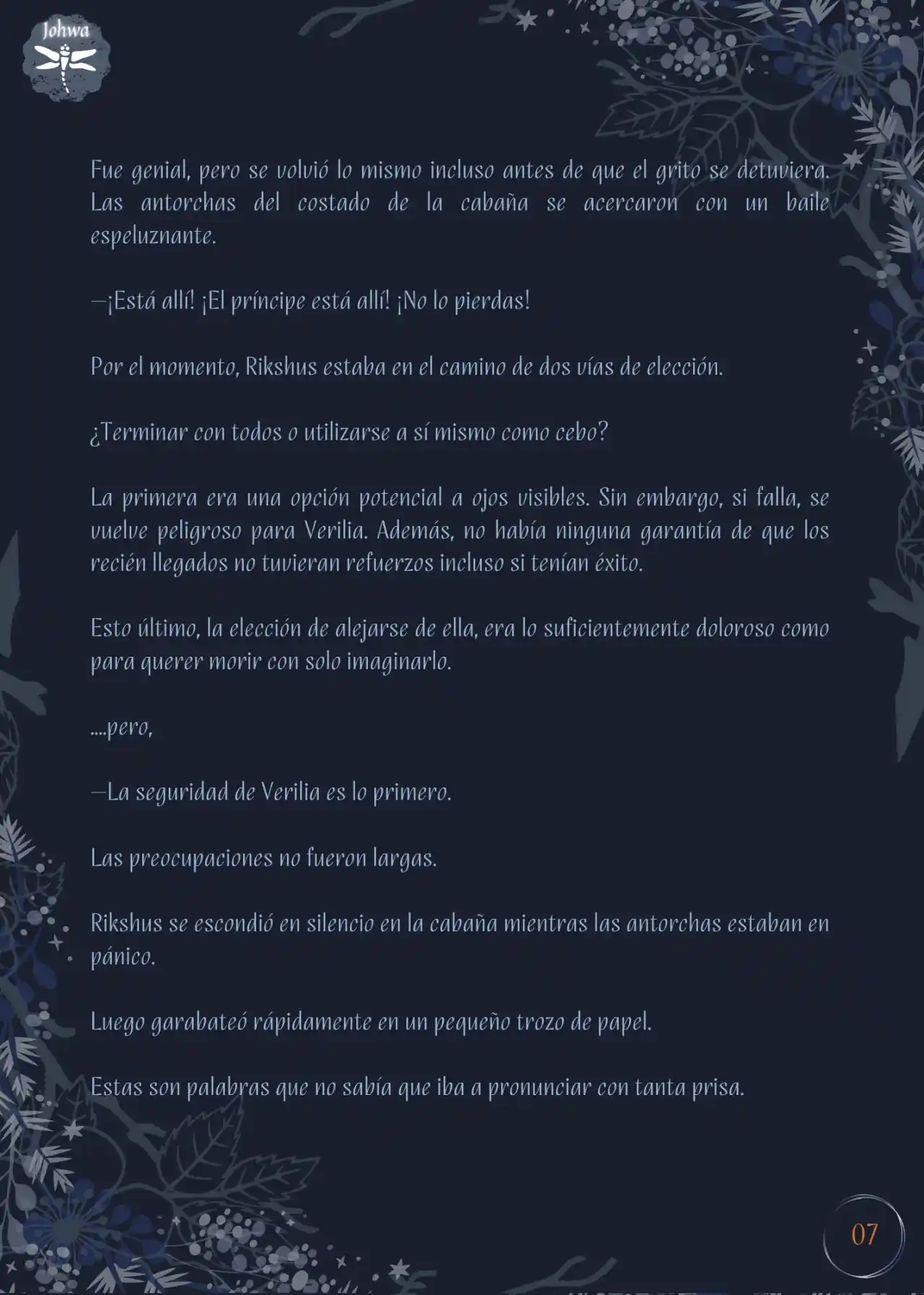 CCuando El Nemesis Se Come A La Mujer Malvada (Novela) - Capítulo 22 - Página 9 - LectorTMOo
