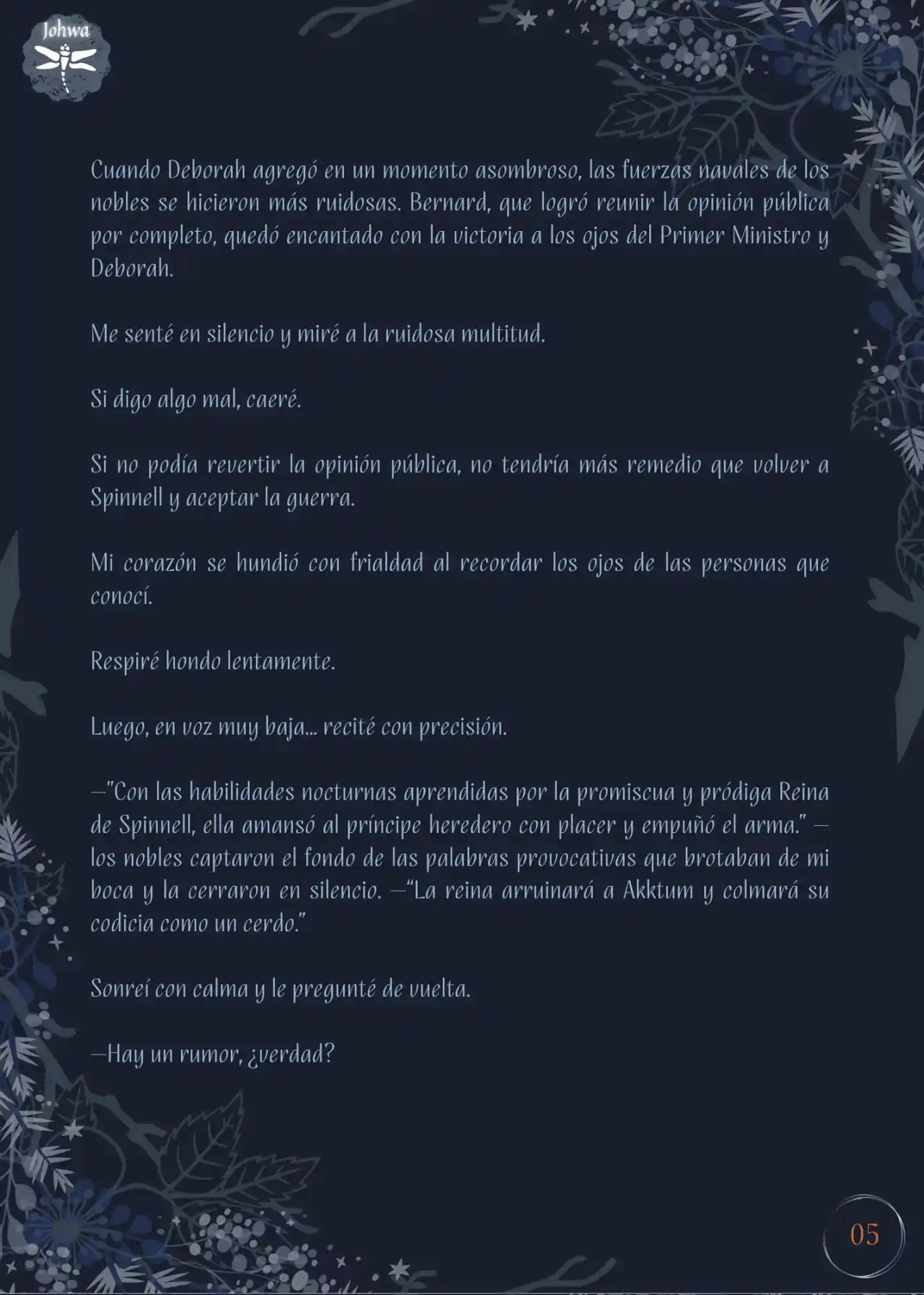 CCuando El Nemesis Se Come A La Mujer Malvada (Novela) - Capítulo 27 - Página 7 - LectorTMOo
