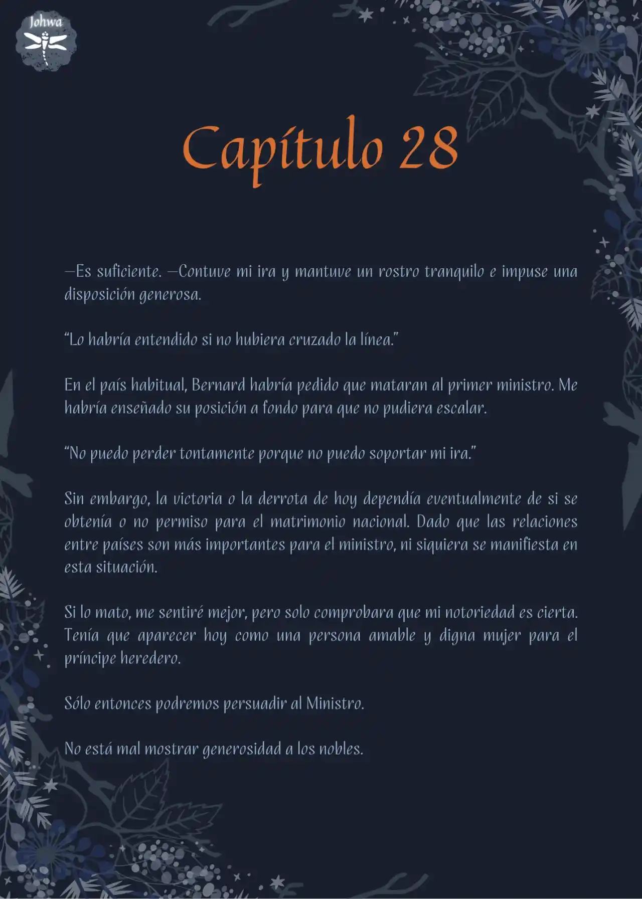CCuando El Nemesis Se Come A La Mujer Malvada (Novela) - Capítulo 28 - Página 3 - LectorTMOo