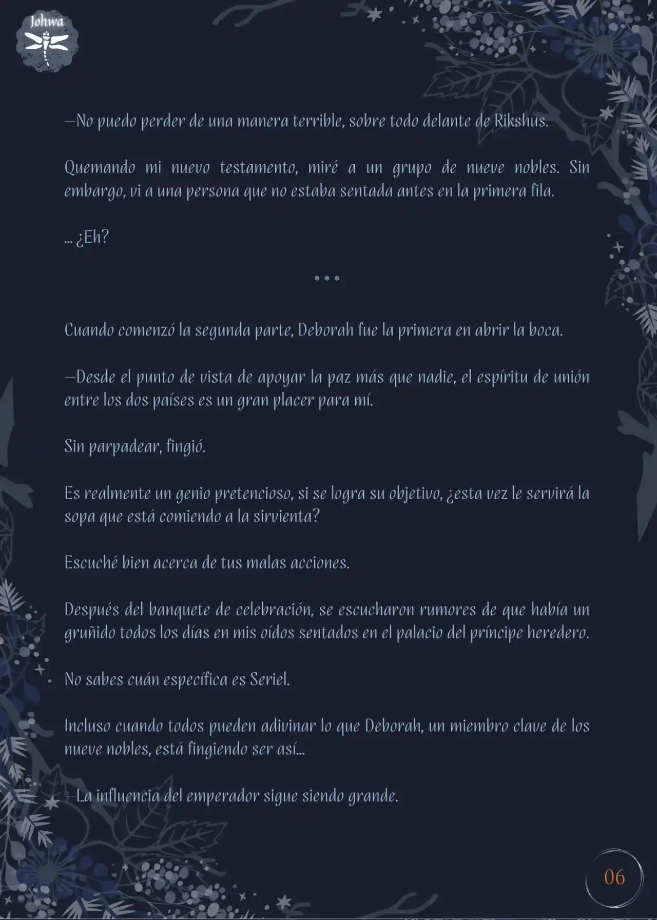 CCuando El Nemesis Se Come A La Mujer Malvada (Novela) - Capítulo 28 - Página 8 - LectorTMOo