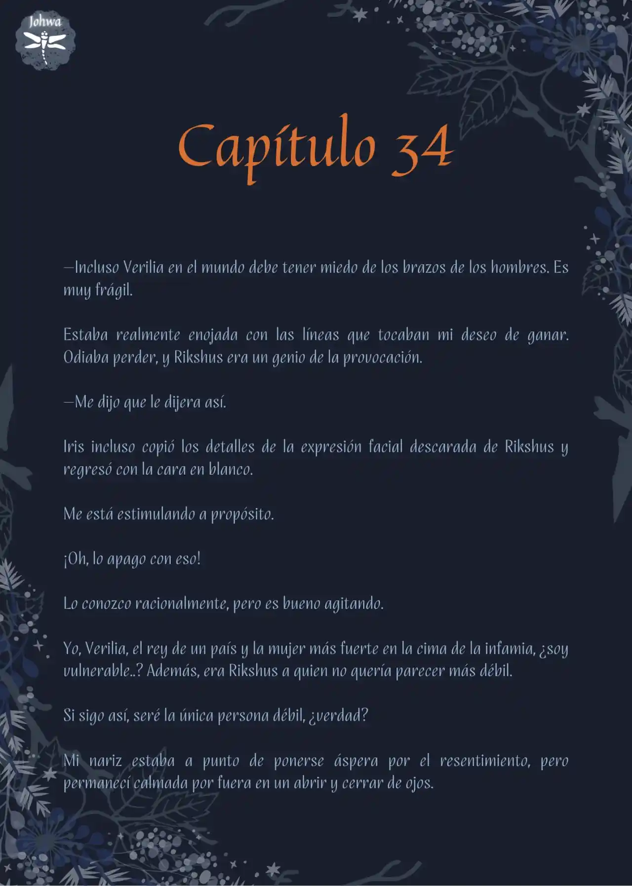 CCuando El Nemesis Se Come A La Mujer Malvada (Novela) - Capítulo 34 - Página 3 - LectorTMOo