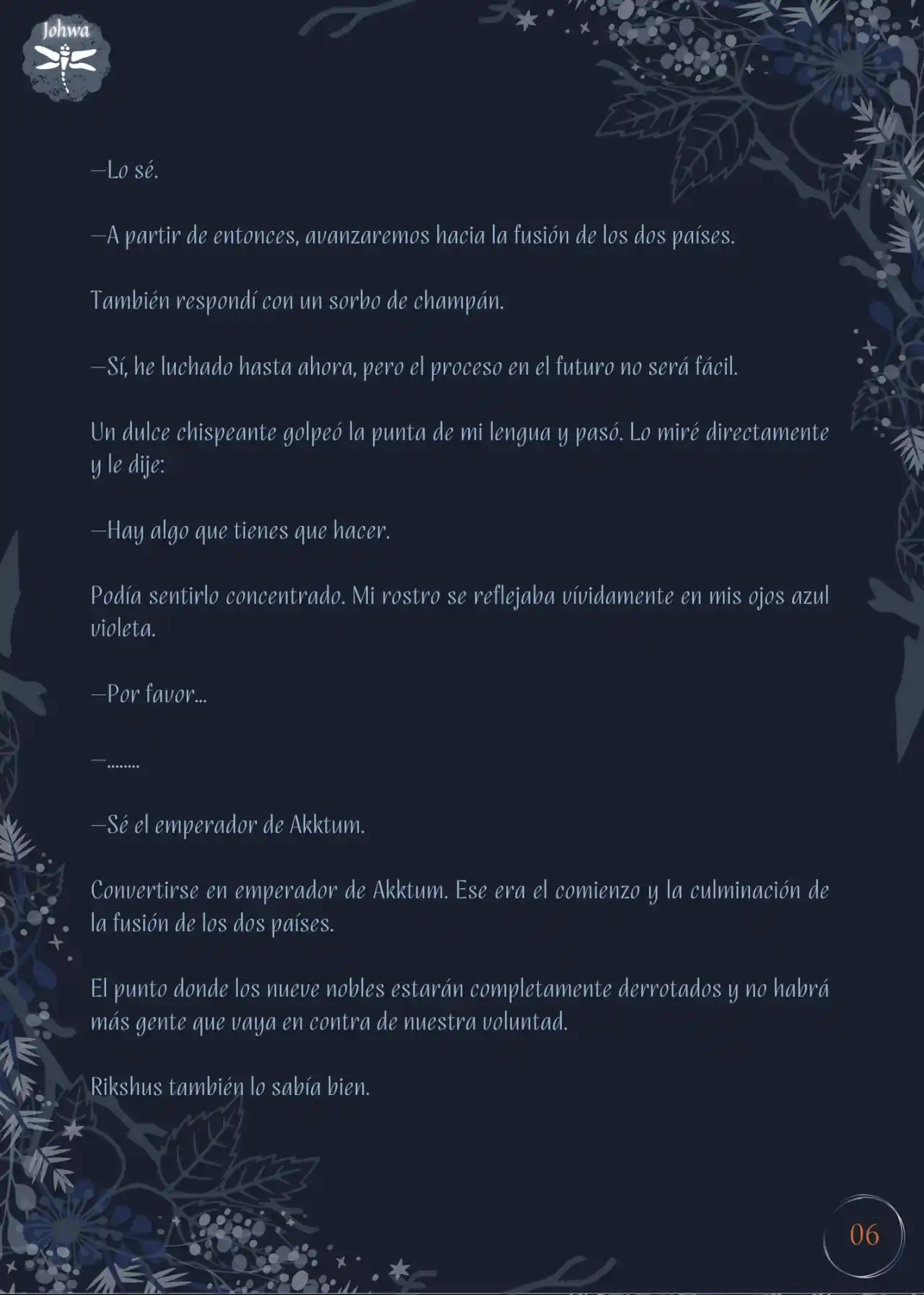 CCuando El Nemesis Se Come A La Mujer Malvada (Novela) - Capítulo 35 - Página 8 - LectorTMOo