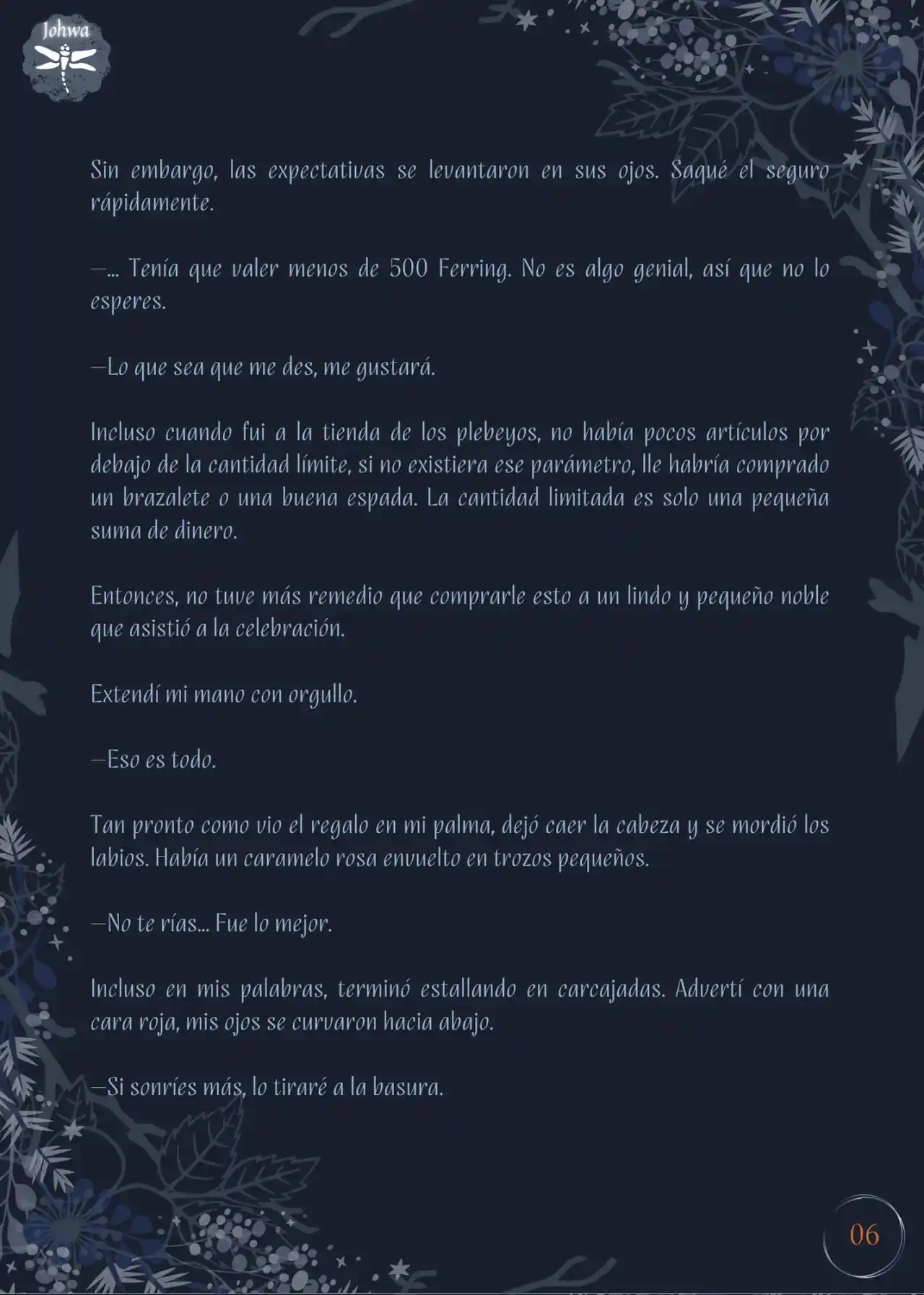 CCuando El Nemesis Se Come A La Mujer Malvada (Novela) - Capítulo 36 - Página 8 - LectorTMOo
