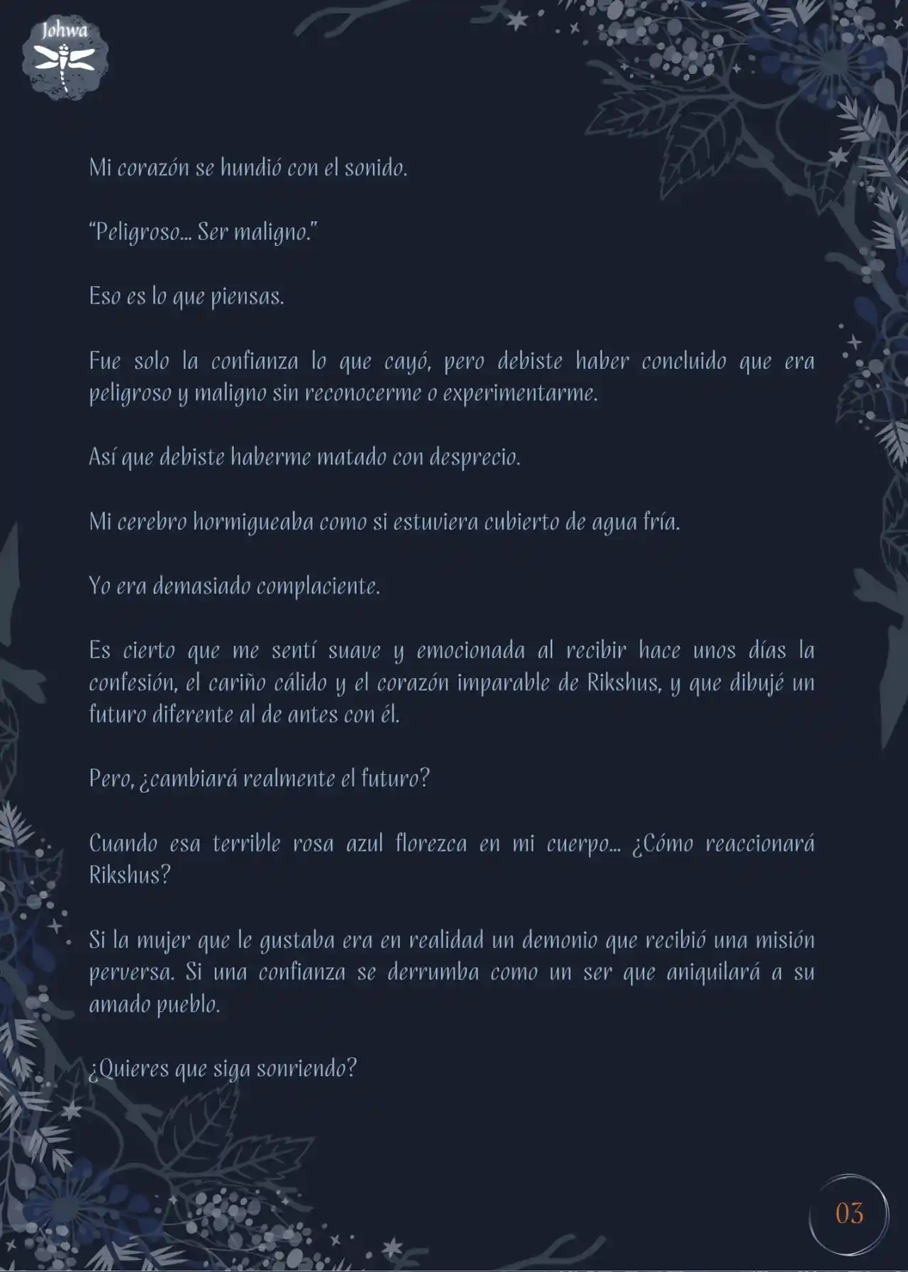 CCuando El Nemesis Se Come A La Mujer Malvada (Novela) - Capítulo 38 - Página 5 - LectorTMOo