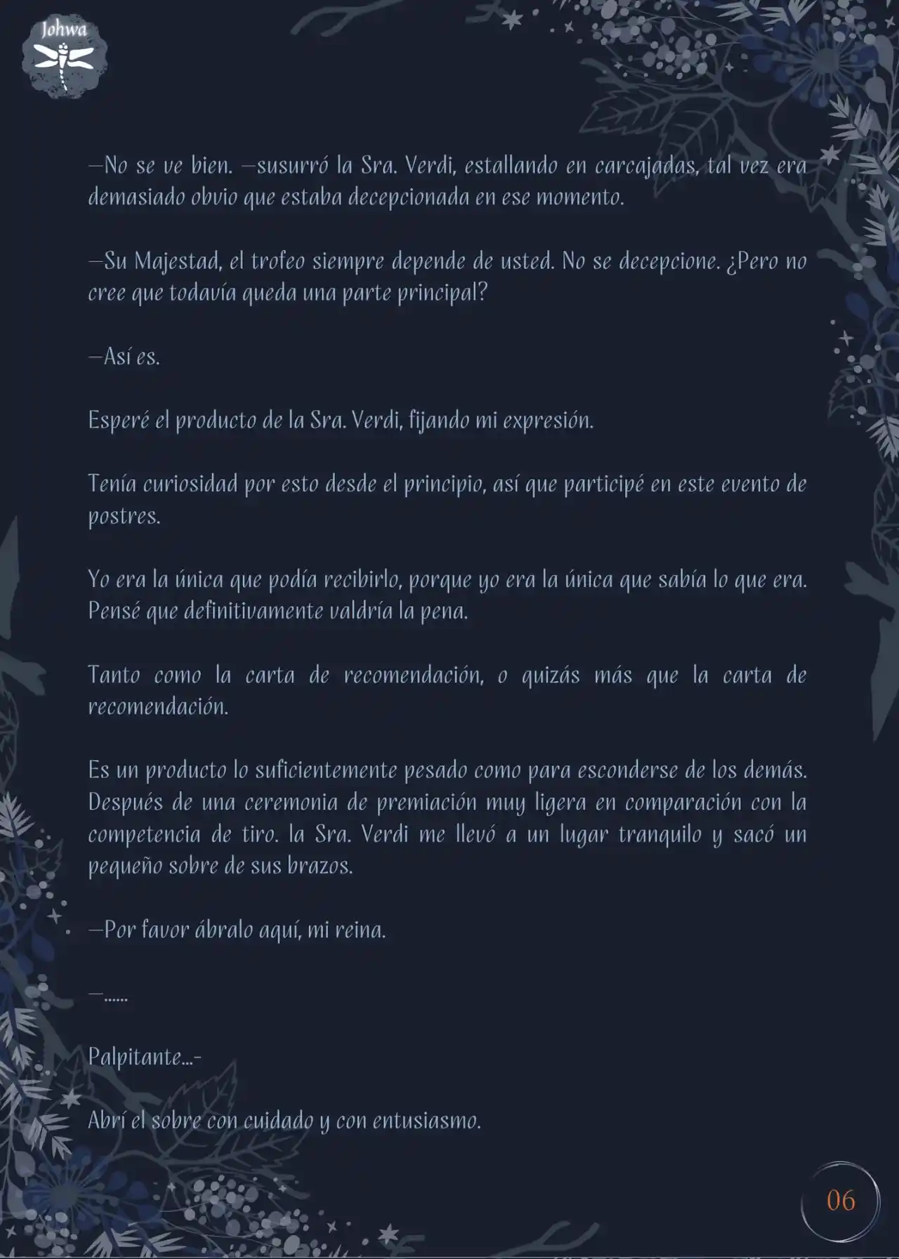 CCuando El Nemesis Se Come A La Mujer Malvada (Novela) - Capítulo 42 - Página 8 - LectorTMOo