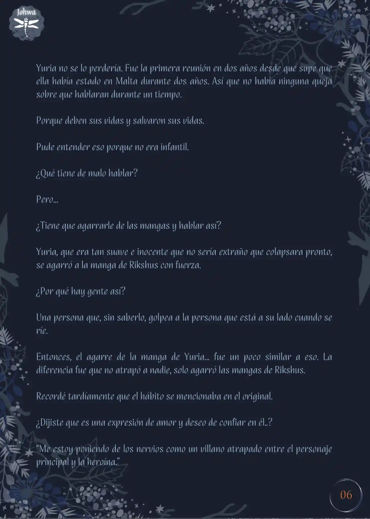 CCuando El Nemesis Se Come A La Mujer Malvada (Novela) - Capítulo 50 - Página 8 - LectorTMOo