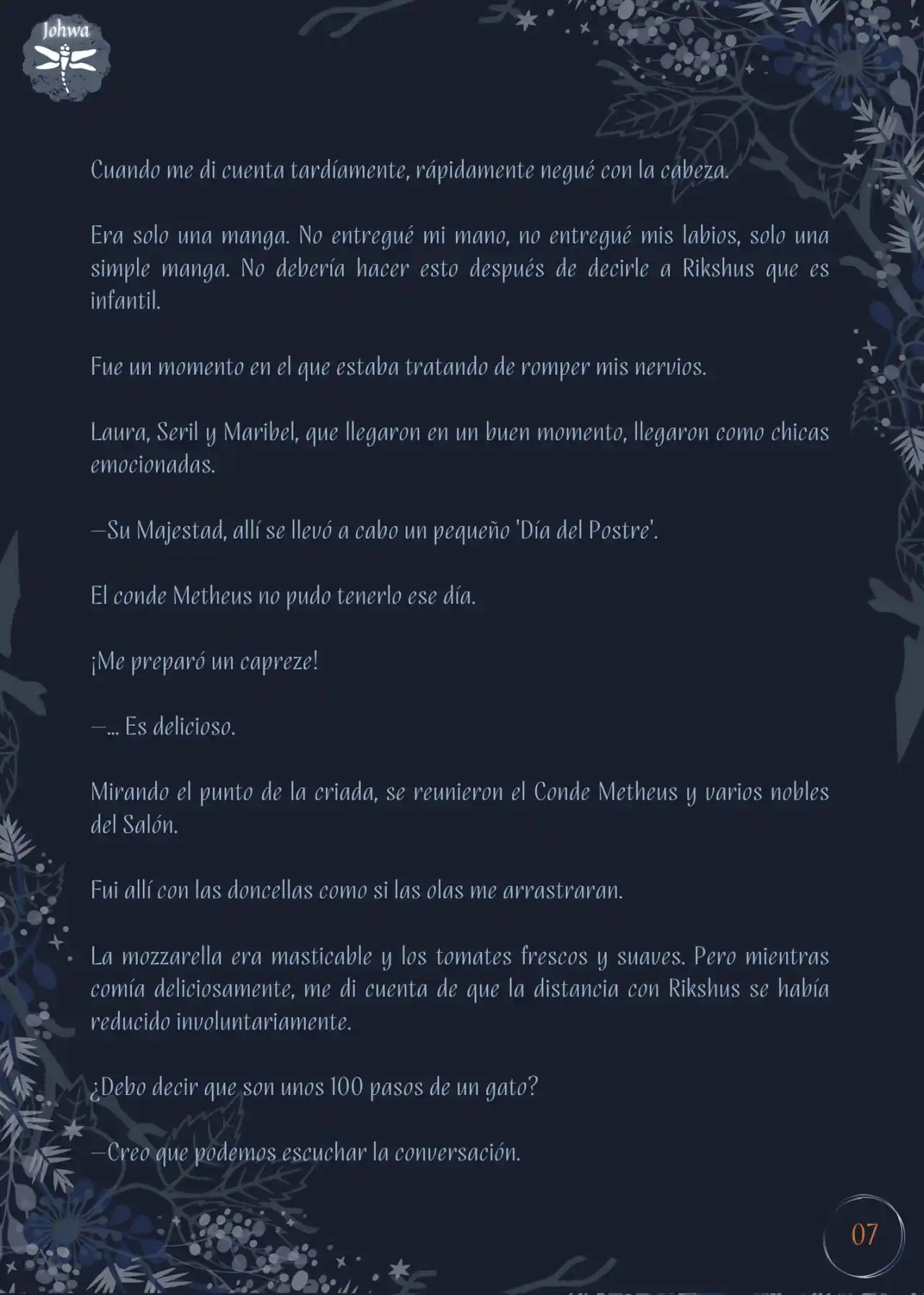 CCuando El Nemesis Se Come A La Mujer Malvada (Novela) - Capítulo 50 - Página 9 - LectorTMOo