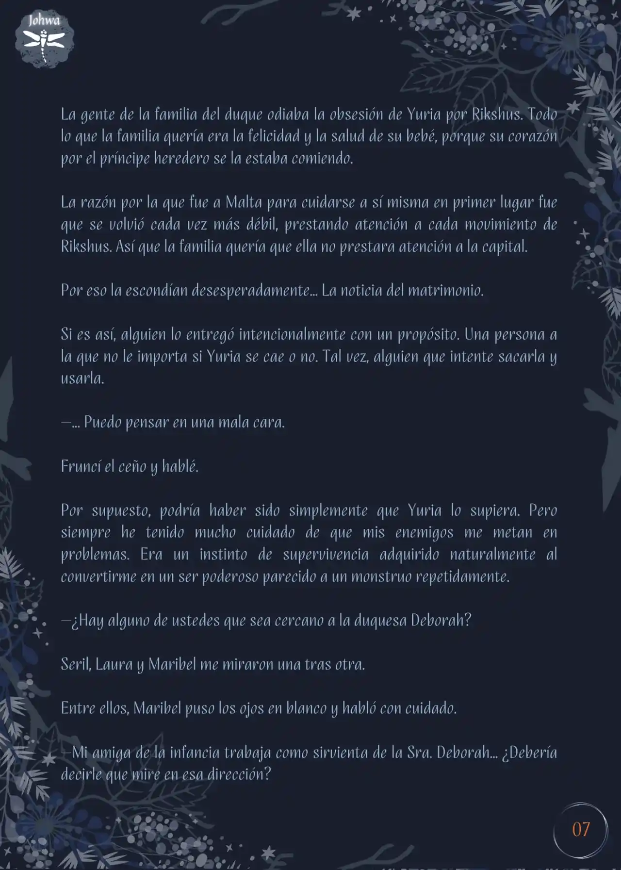 CCuando El Nemesis Se Come A La Mujer Malvada (Novela) - Capítulo 52 - Página 9 - LectorTMOo
