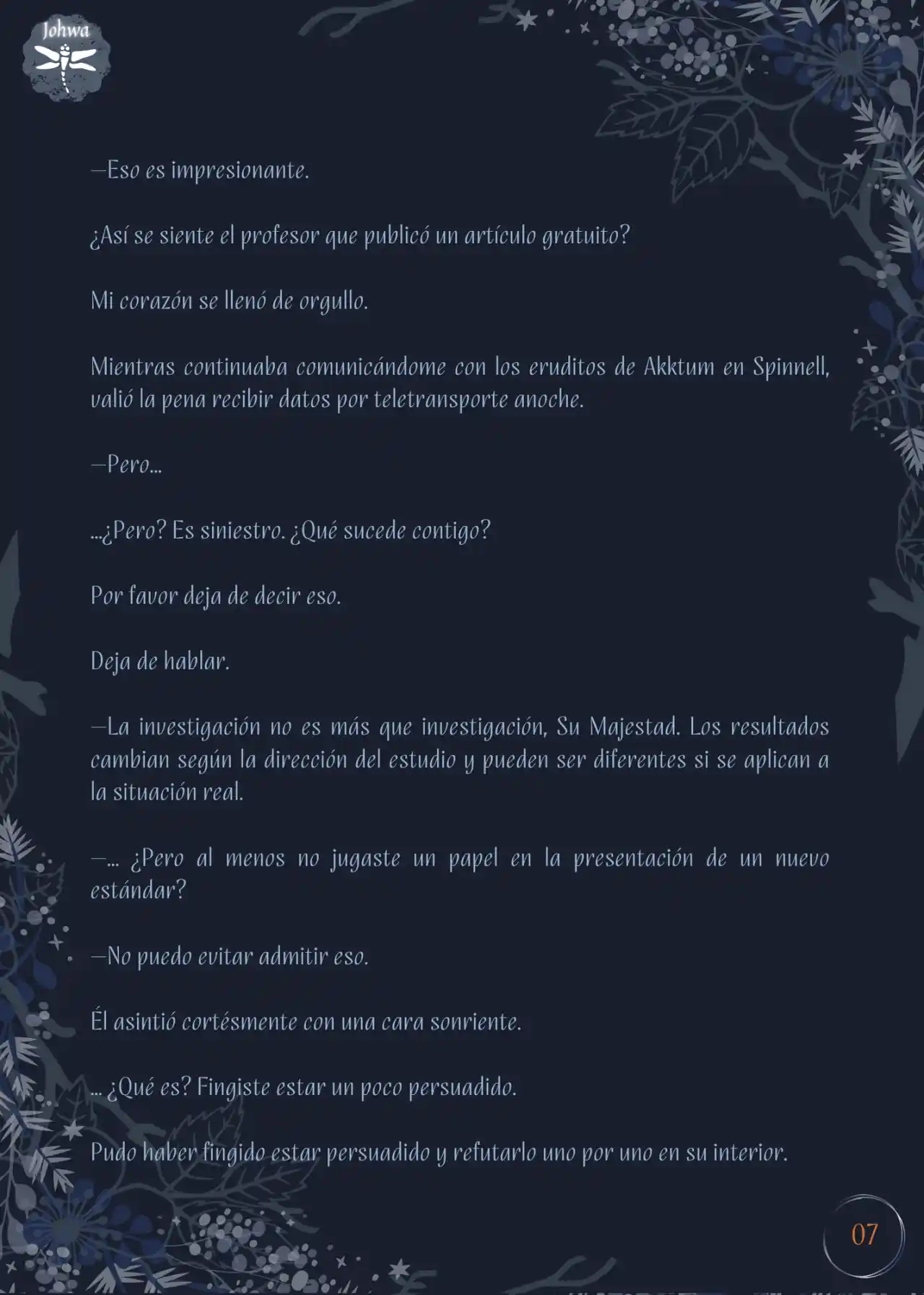 CCuando El Nemesis Se Come A La Mujer Malvada (Novela) - Capítulo 54 - Página 9 - LectorTMOo