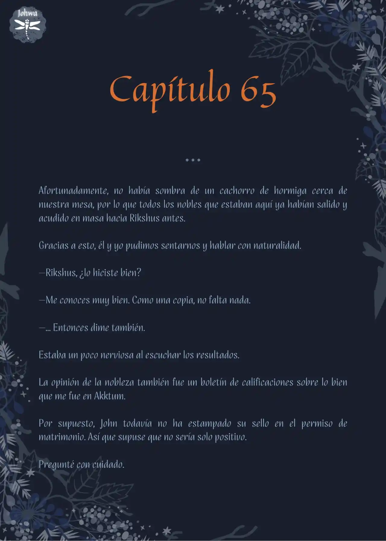 CCuando El Nemesis Se Come A La Mujer Malvada (Novela) - Capítulo 65 - Página 5 - LectorTMOo