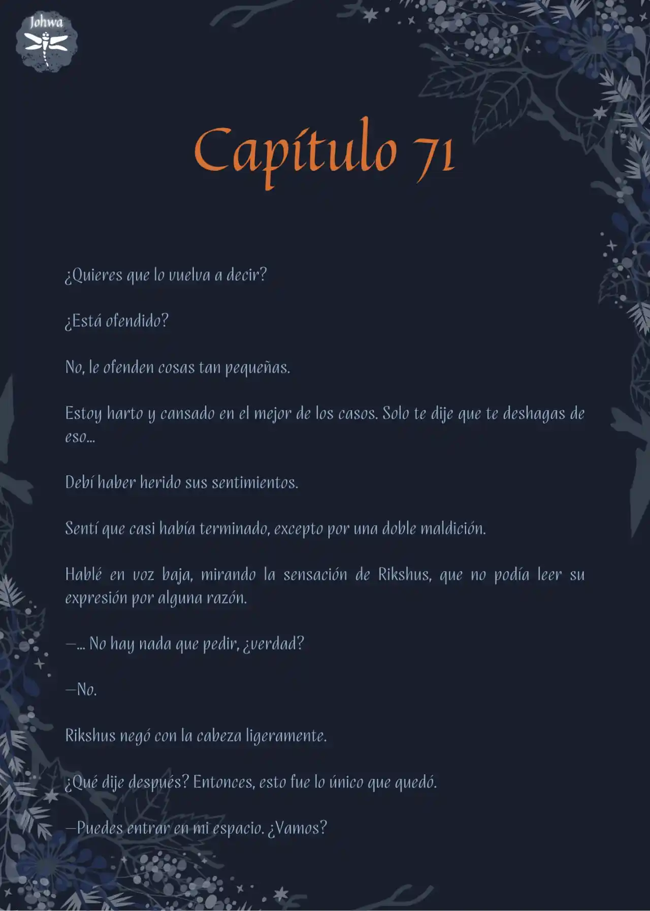 CCuando El Nemesis Se Come A La Mujer Malvada (Novela) - Capítulo 71 - Página 3 - LectorTMOo