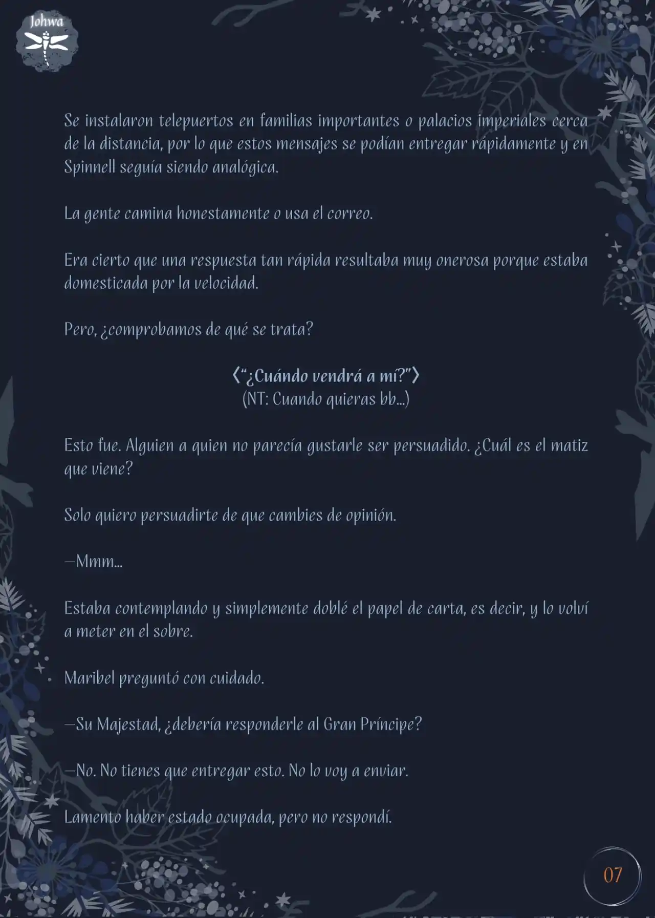 CCuando El Nemesis Se Come A La Mujer Malvada (Novela) - Capítulo 84 - Página 9 - LectorTMOo