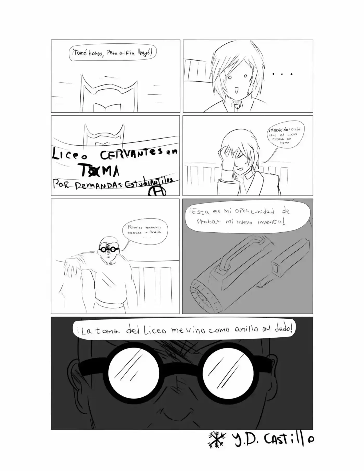 CERVANTES SUPER HERO HIGH SCHOOL - Capítulo 1 - Página 5 - LectorTMOo