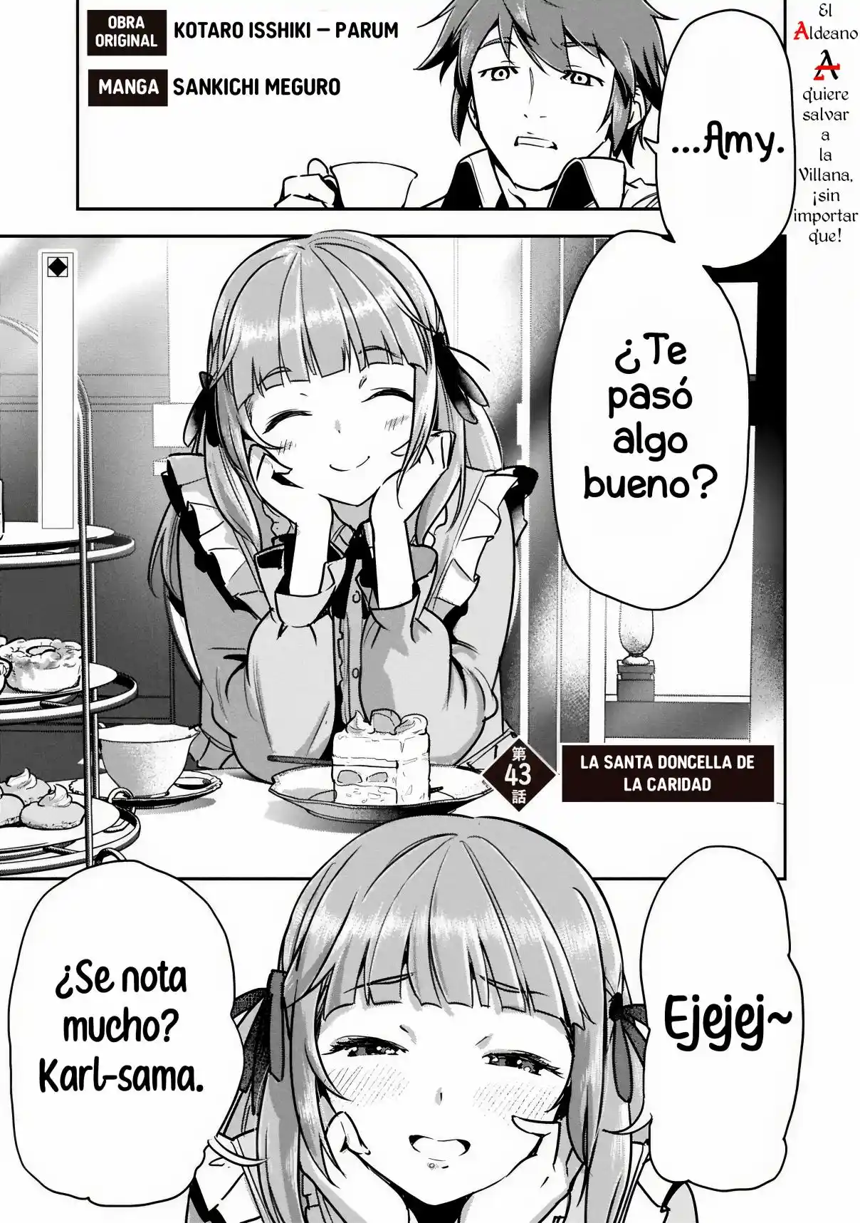 Chōnin A wa Akuyaku Reijō o Dōshite mo Sukuitai capítulo 43.1 página 7