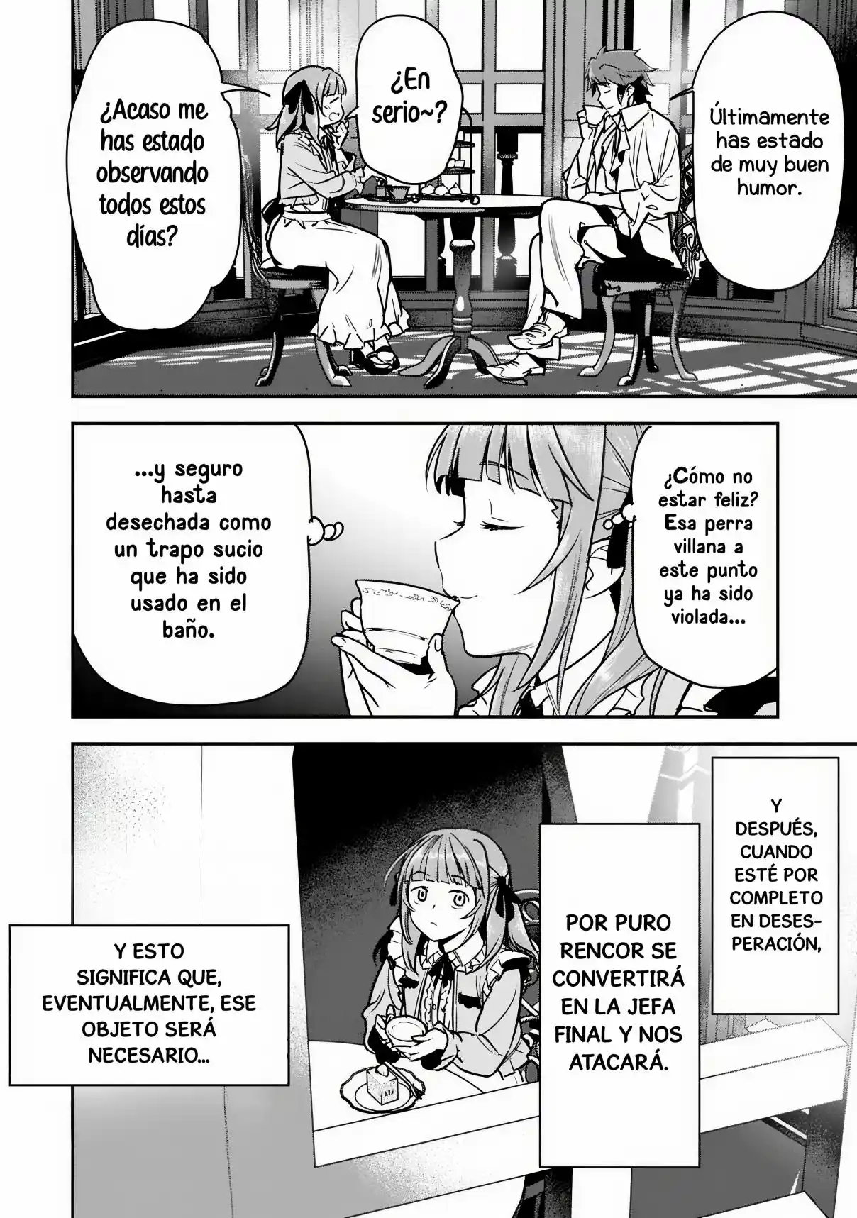 Chōnin A wa Akuyaku Reijō o Dōshite mo Sukuitai capítulo 43.1 página 8