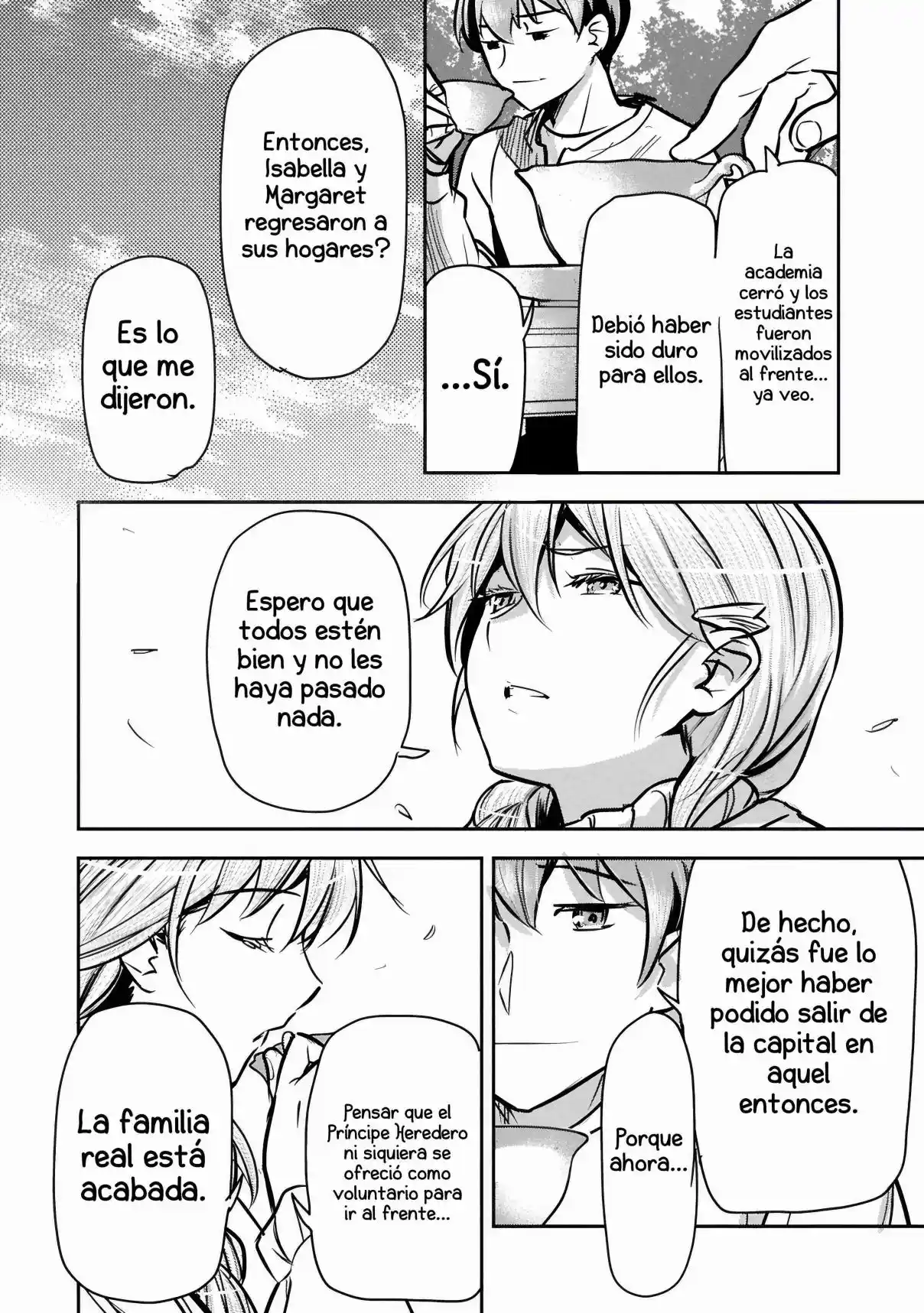 Chōnin A Wa Akuyaku Reijō O Dōshite Mo Sukuitai - Capítulo 46.1 - Página 16 - LectorTMOo