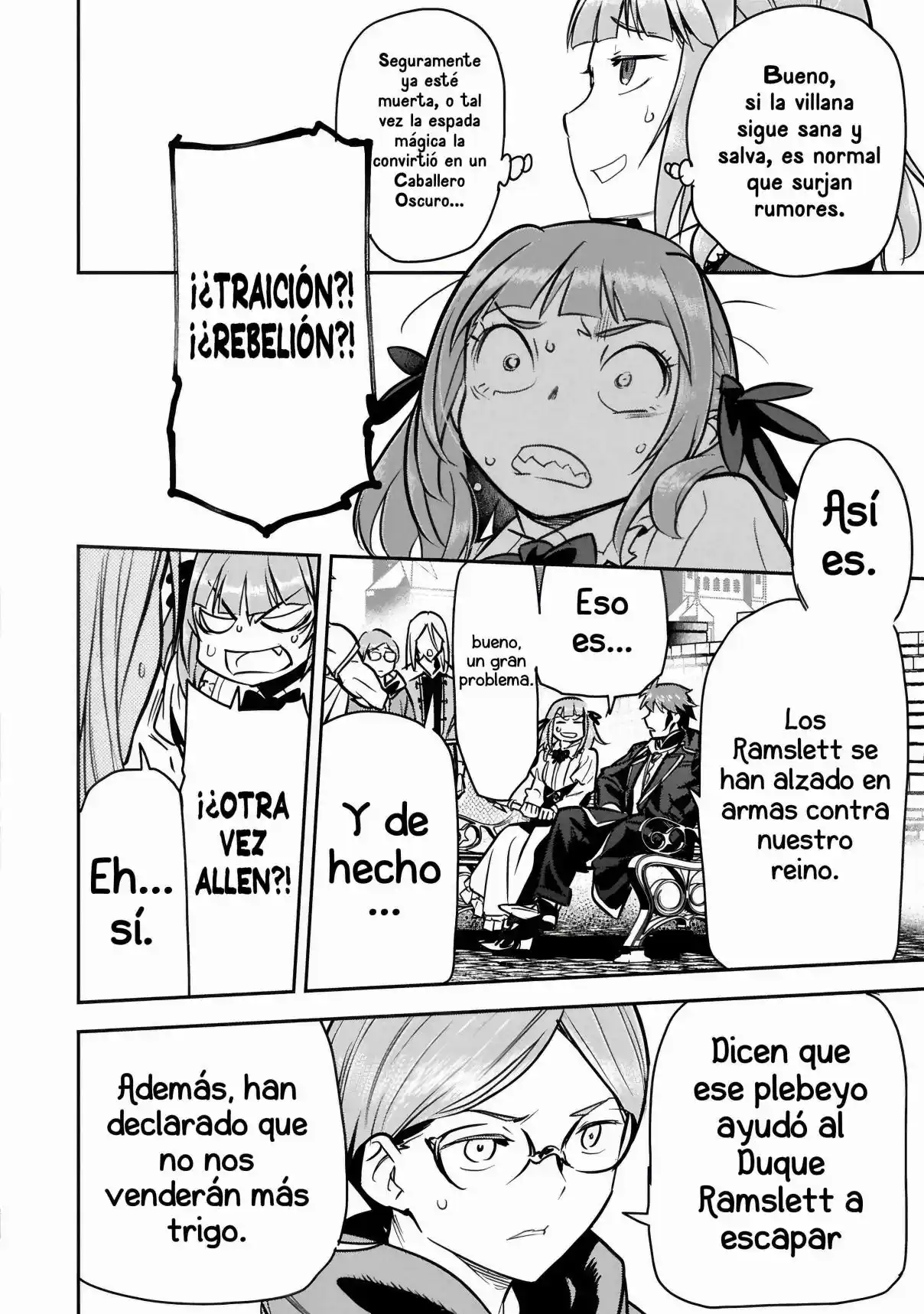 Chōnin A Wa Akuyaku Reijō O Dōshite Mo Sukuitai - Capítulo 47.1 - Página 14 - LectorTMOo