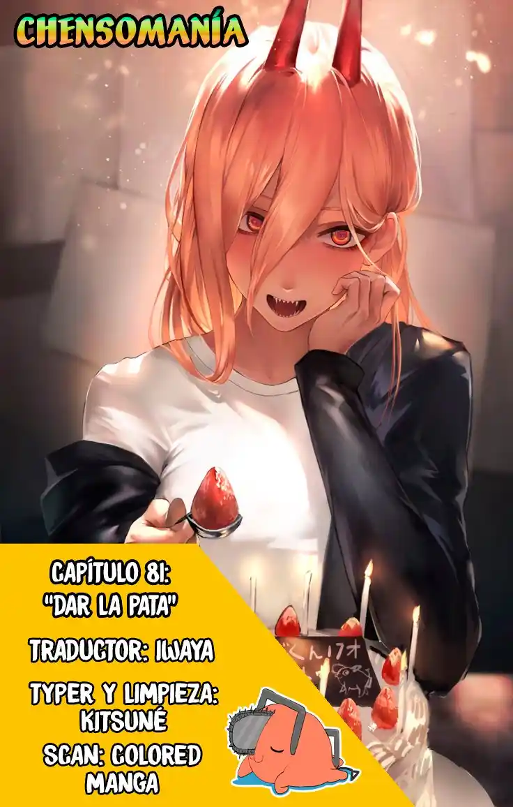Chainsaw Man La Serie De Oro De La Señorita Makima - Capítulo 81 - Página 1 - LectorTMOo
