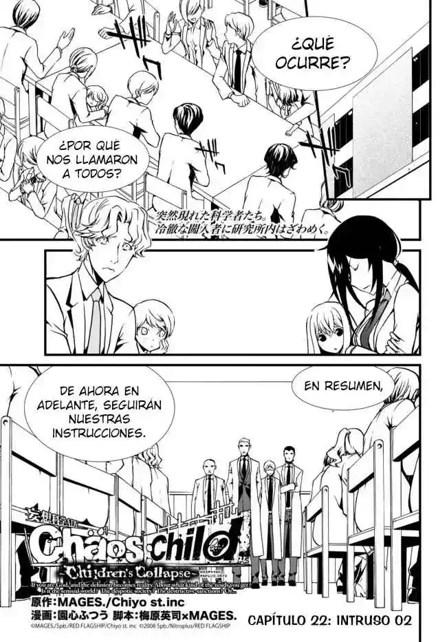 CHAOS;CHILD ~Children's Collapse~ - Capítulo 22 - Página 2 - LectorTMOo