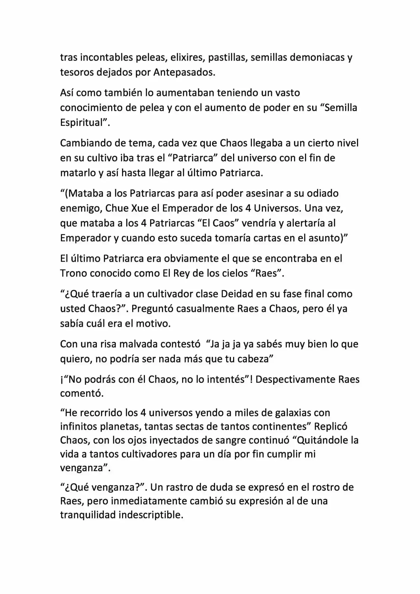 Chaos (Novela) - Capítulo 1 - Página 2 - LectorTMOo