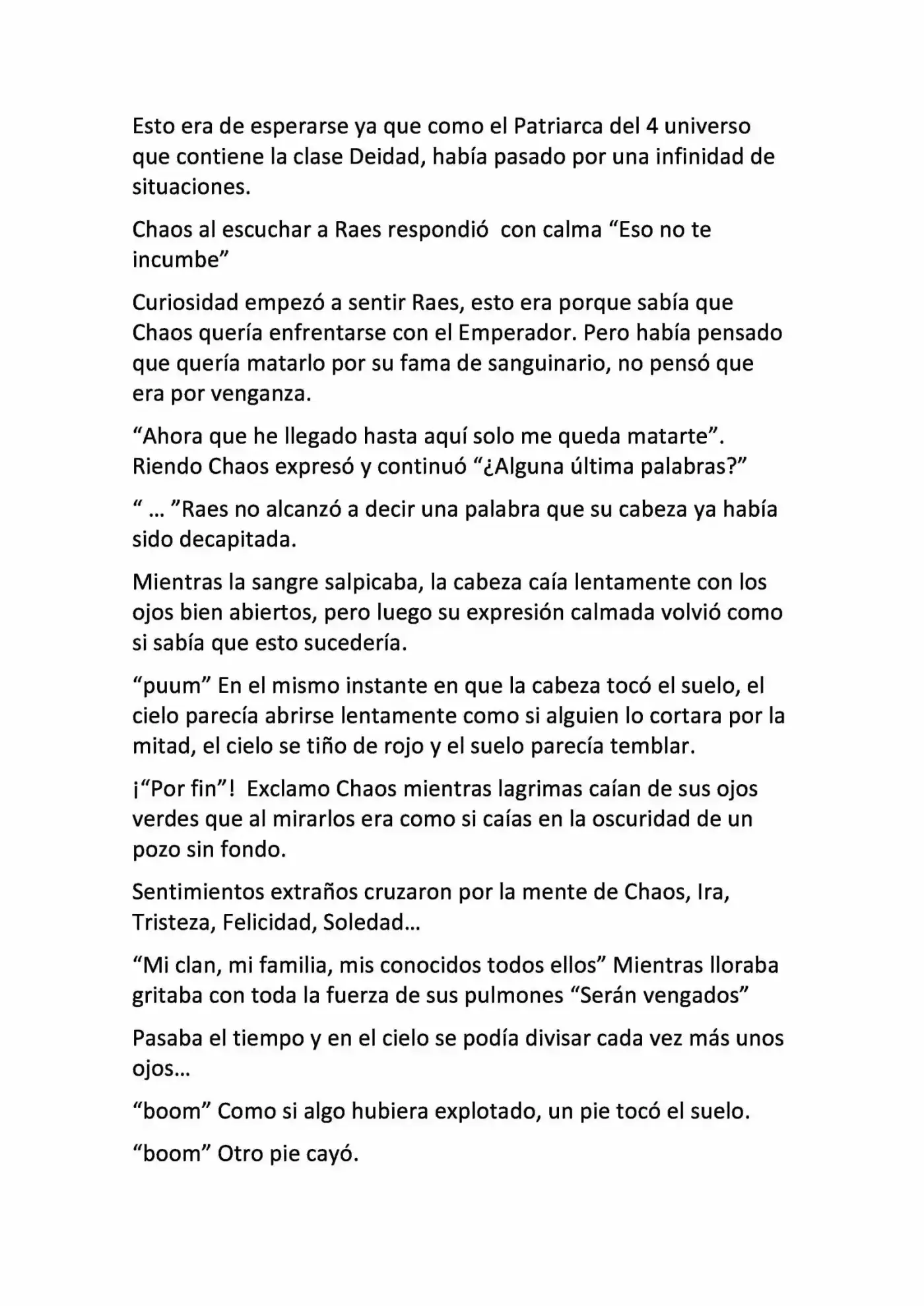 Chaos (Novela) - Capítulo 1 - Página 3 - LectorTMOo