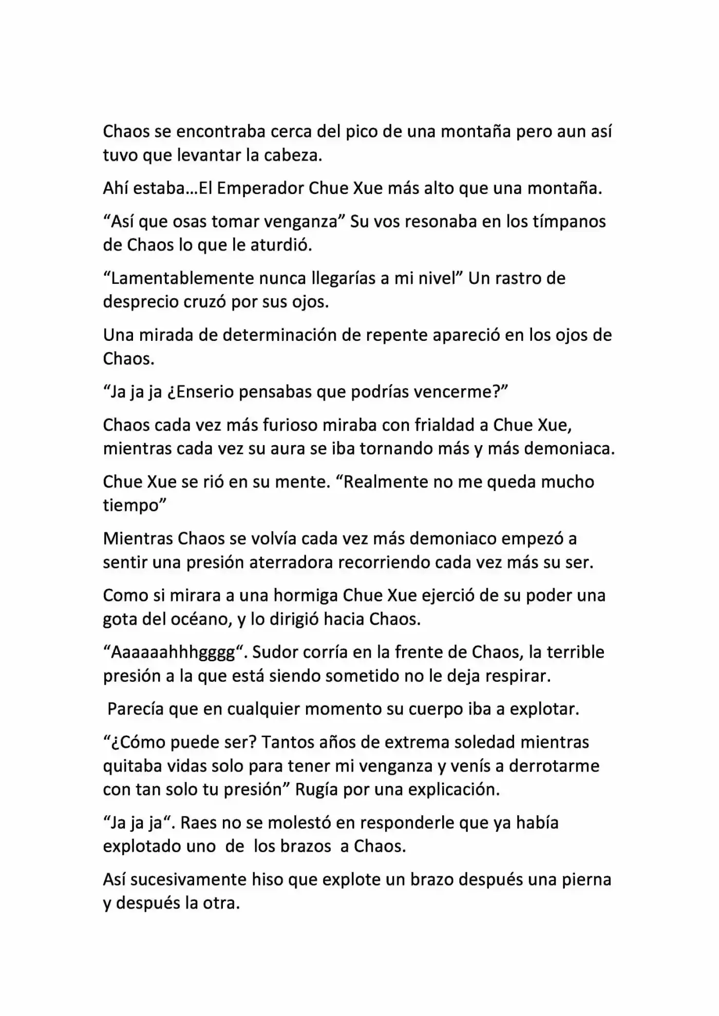 Chaos (Novela) - Capítulo 1 - Página 4 - LectorTMOo