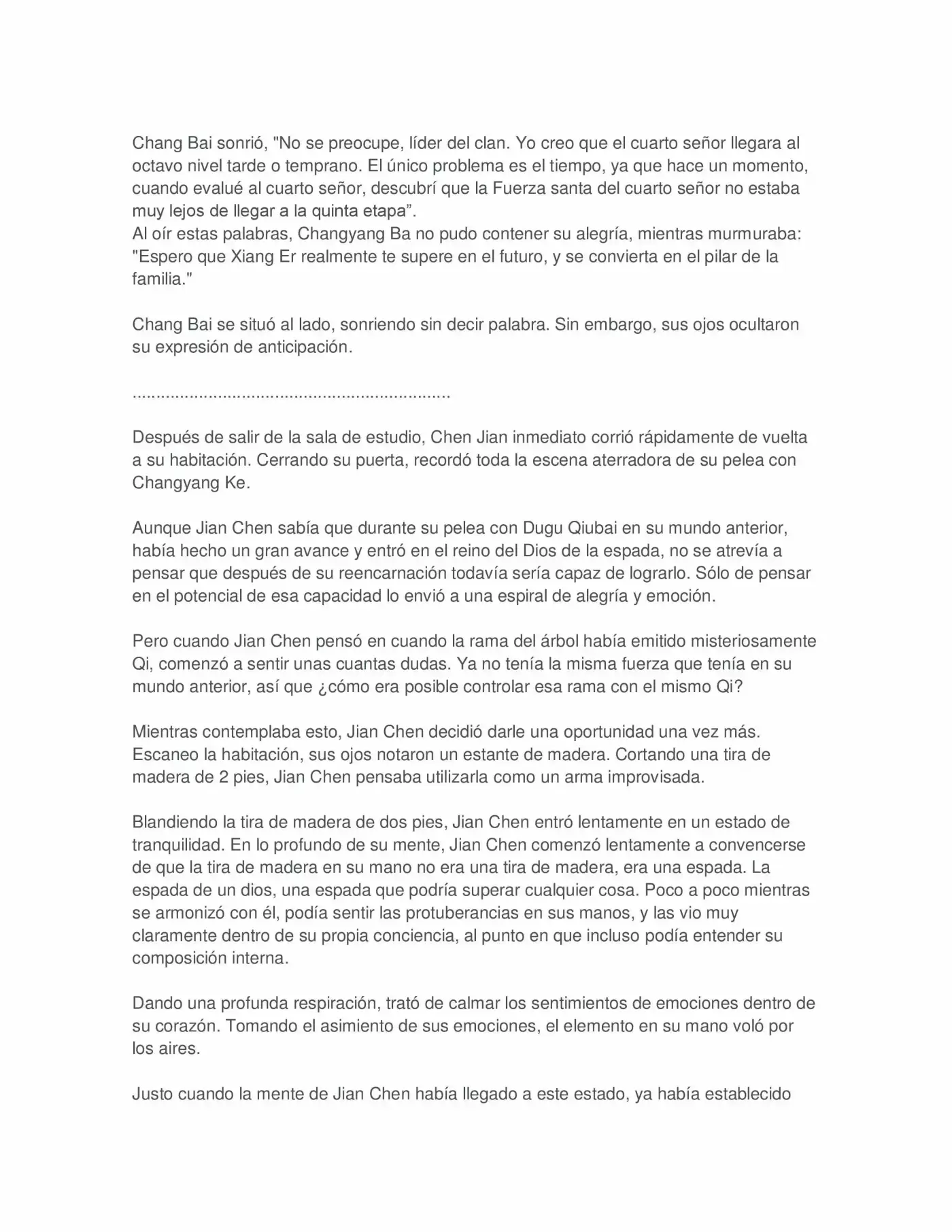 Chaotic Sword God (Novela) - Capítulo 11 - Página 6 - LectorTMOo