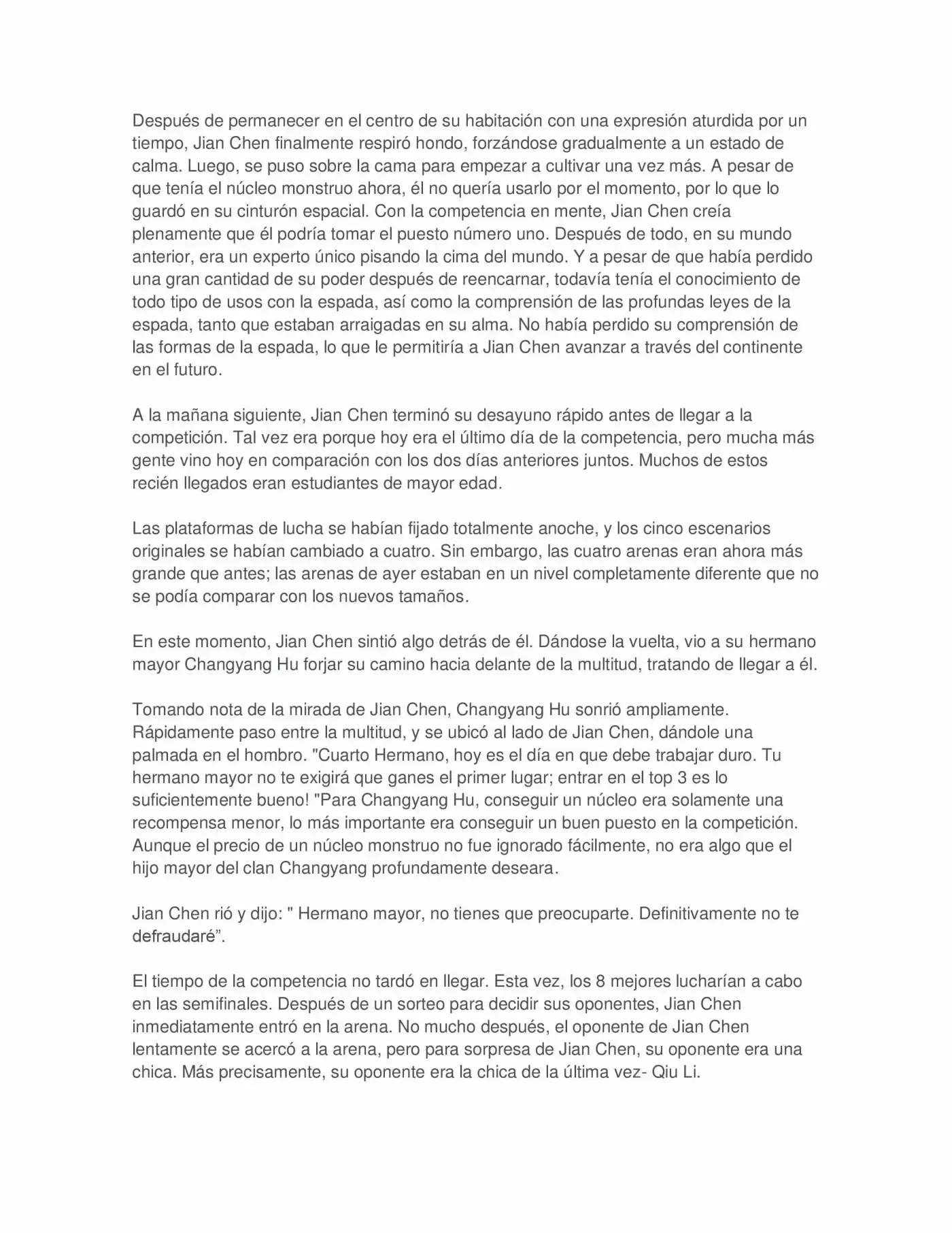 Chaotic Sword God (Novela) - Capítulo 15 - Página 4 - LectorTMOo