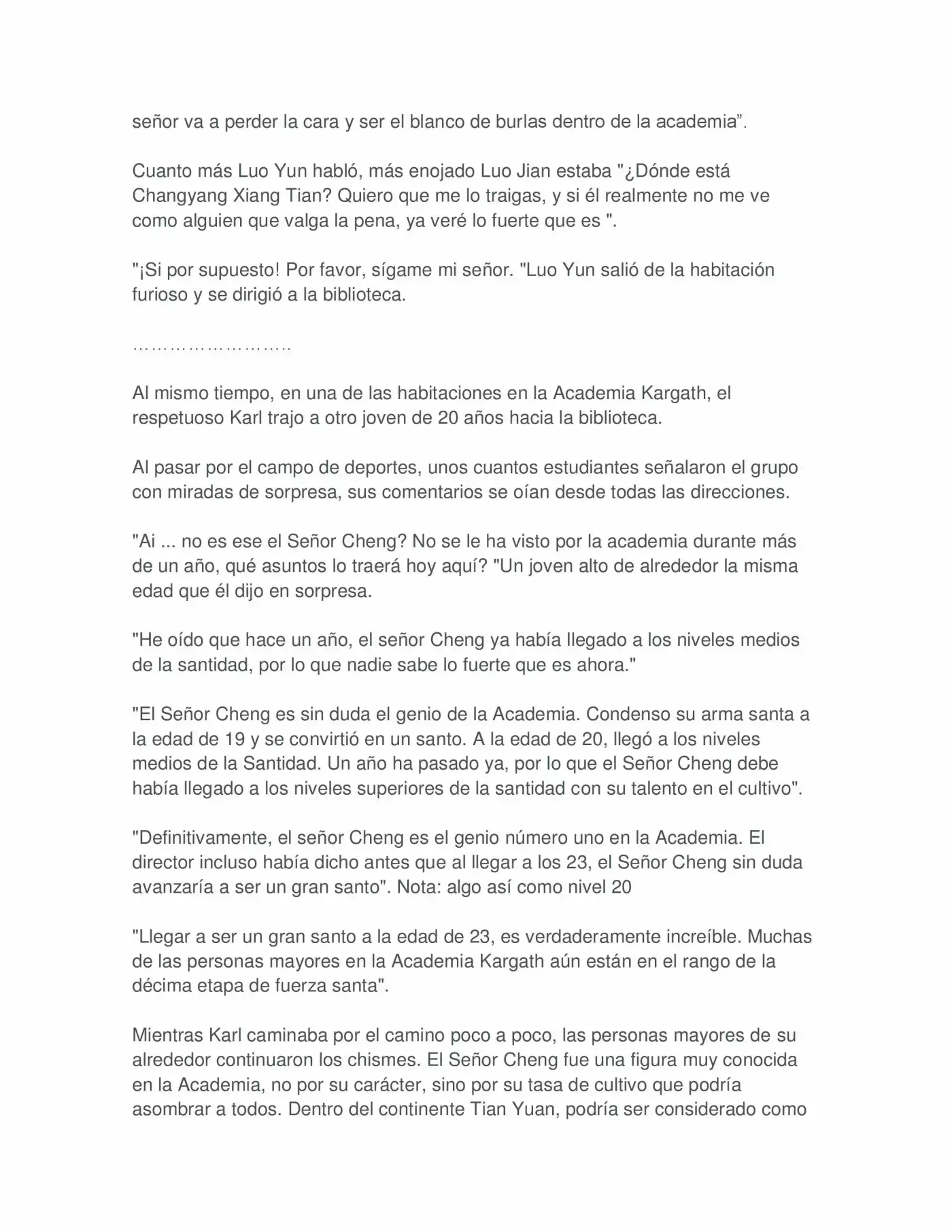 Chaotic Sword God (Novela) - Capítulo 27 - Página 6 - LectorTMOo