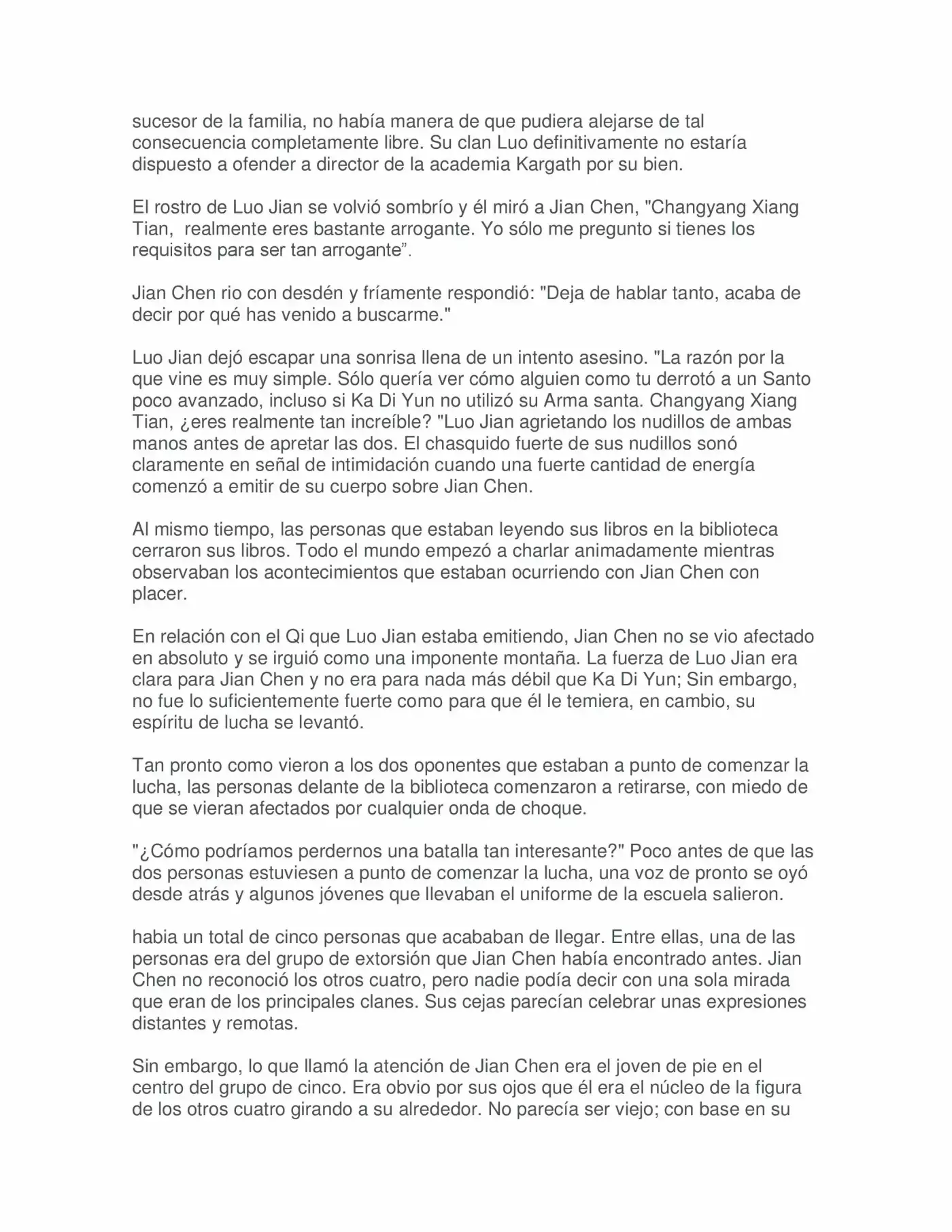 Chaotic Sword God (Novela) - Capítulo 28 - Página 5 - LectorTMOo