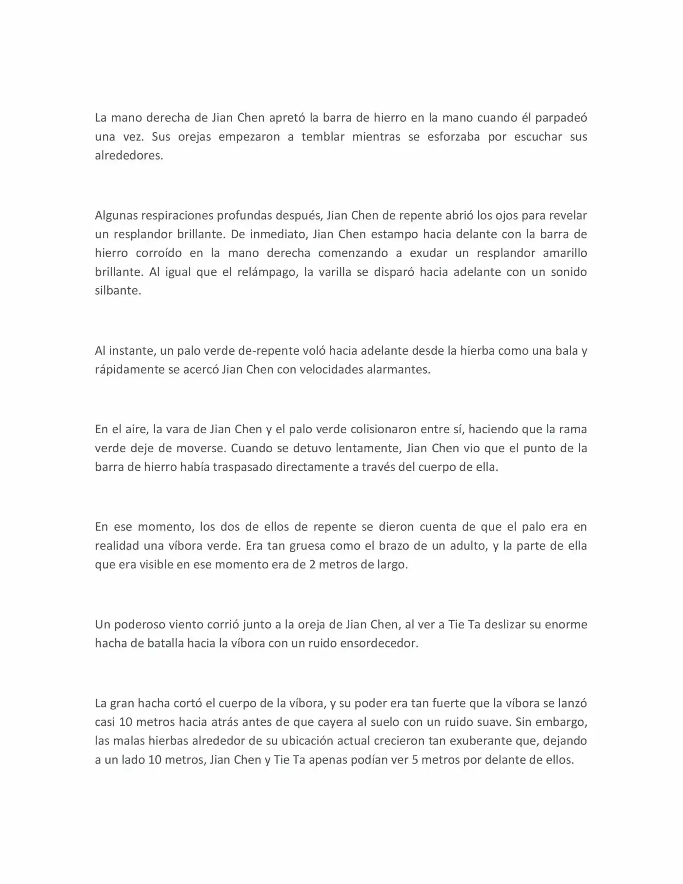 Chaotic Sword God (Novela) - Capítulo 33 - Página 6 - LectorTMOo