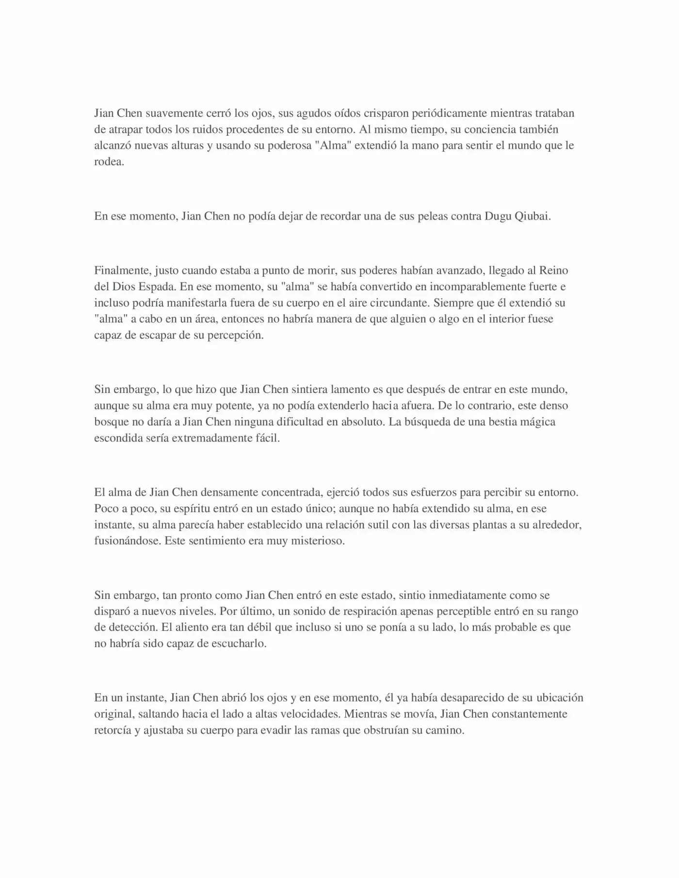 Chaotic Sword God (Novela) - Capítulo 34 - Página 5 - LectorTMOo