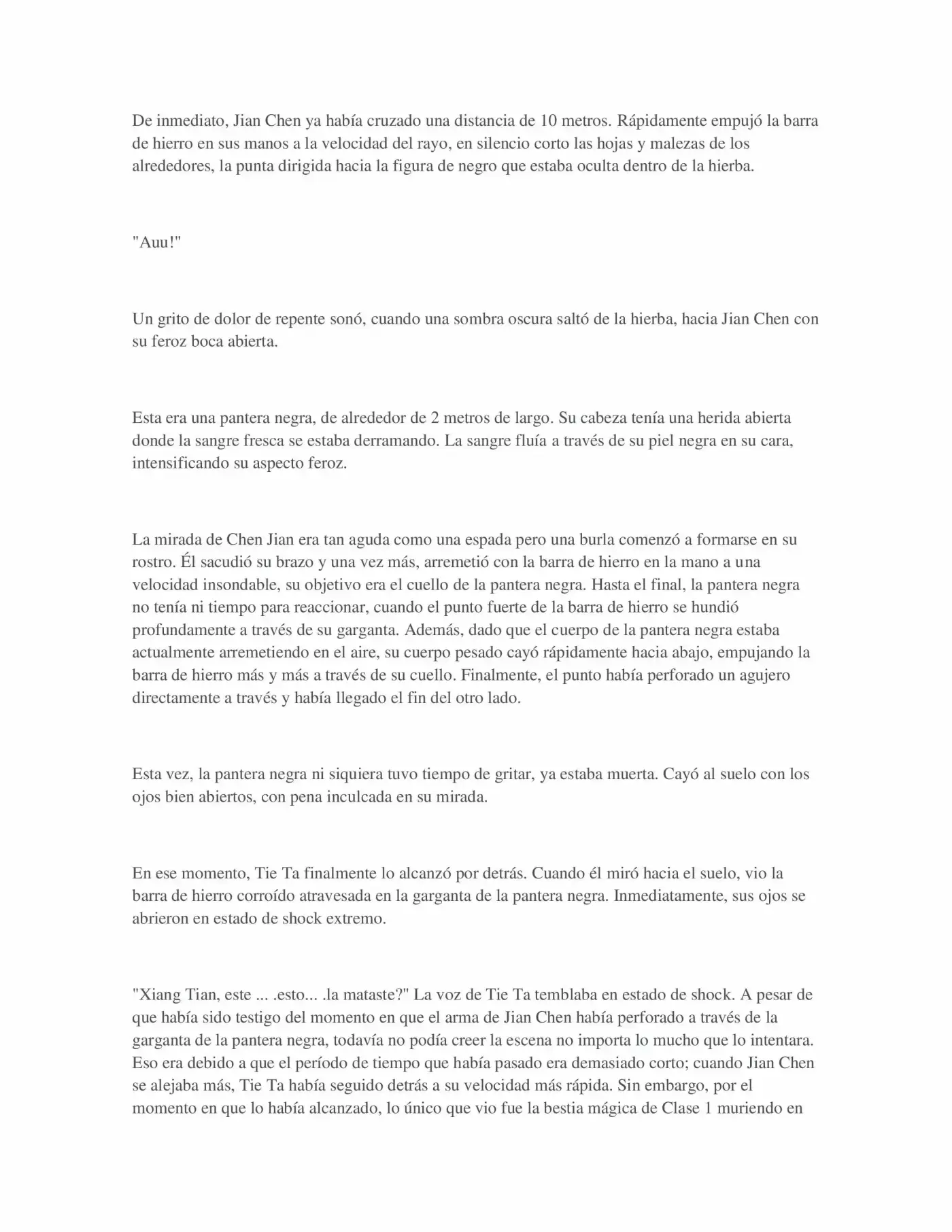 Chaotic Sword God (Novela) - Capítulo 34 - Página 6 - LectorTMOo