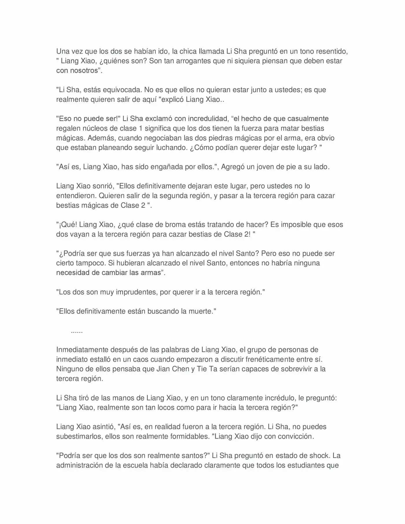 Chaotic Sword God (Novela) - Capítulo 40 - Página 5 - LectorTMOo