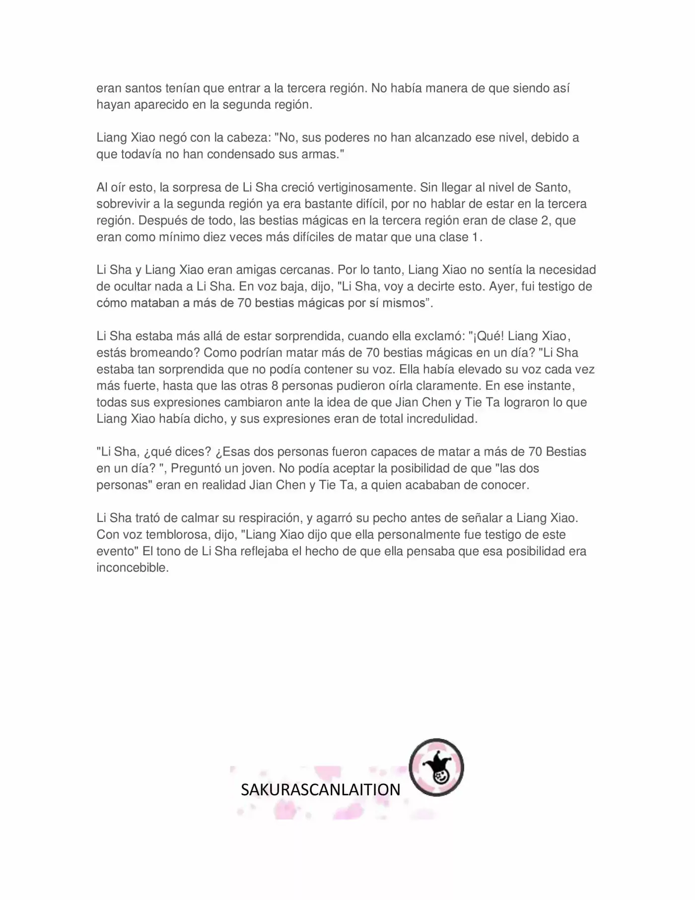Chaotic Sword God (Novela) - Capítulo 40 - Página 6 - LectorTMOo