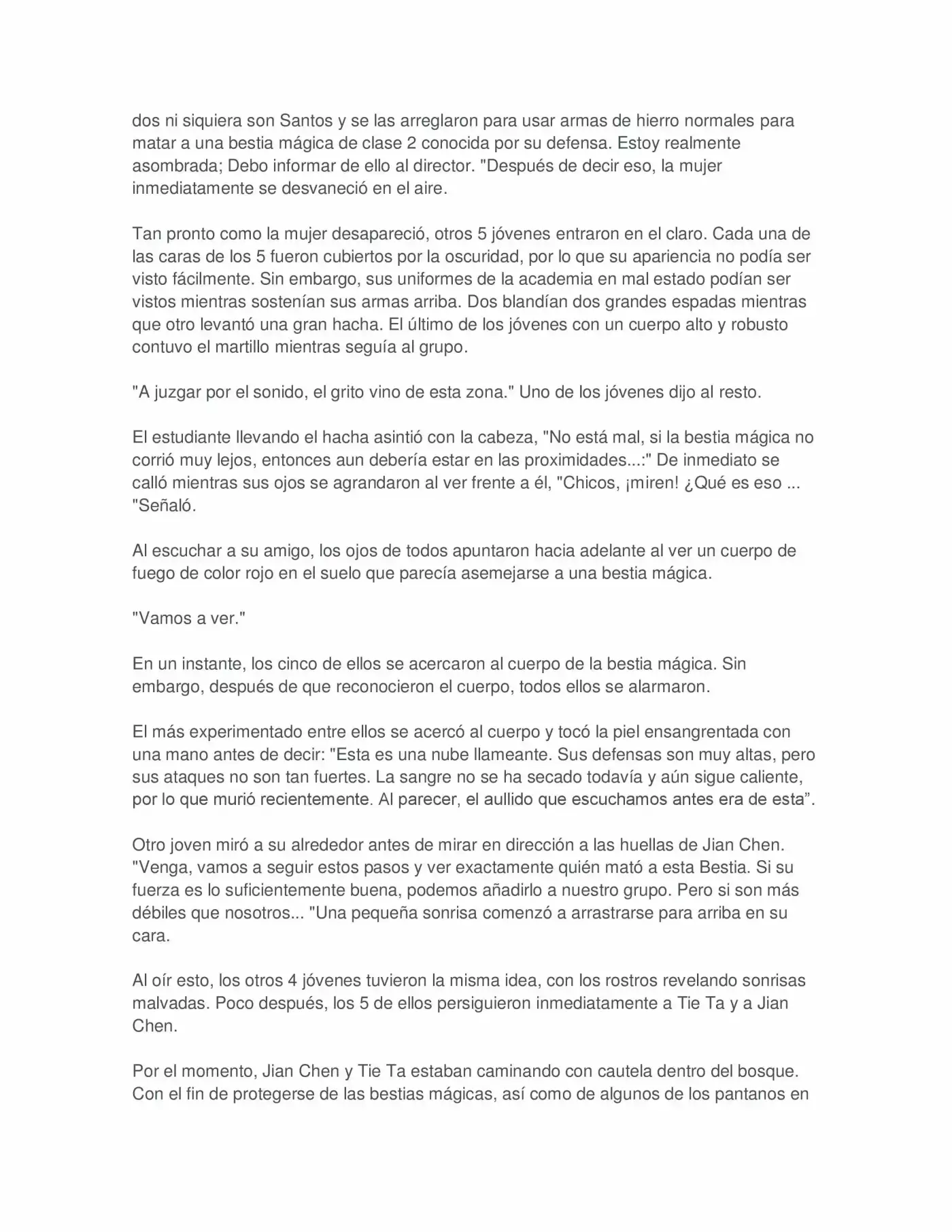 Chaotic Sword God (Novela) - Capítulo 42 - Página 5 - LectorTMOo