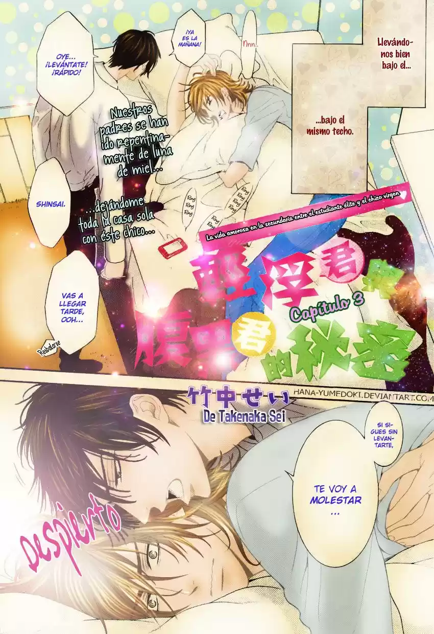 Charao-kun To Haraguro-kun No Himitsu - Capítulo 3 - Página 4 - LectorTMOo