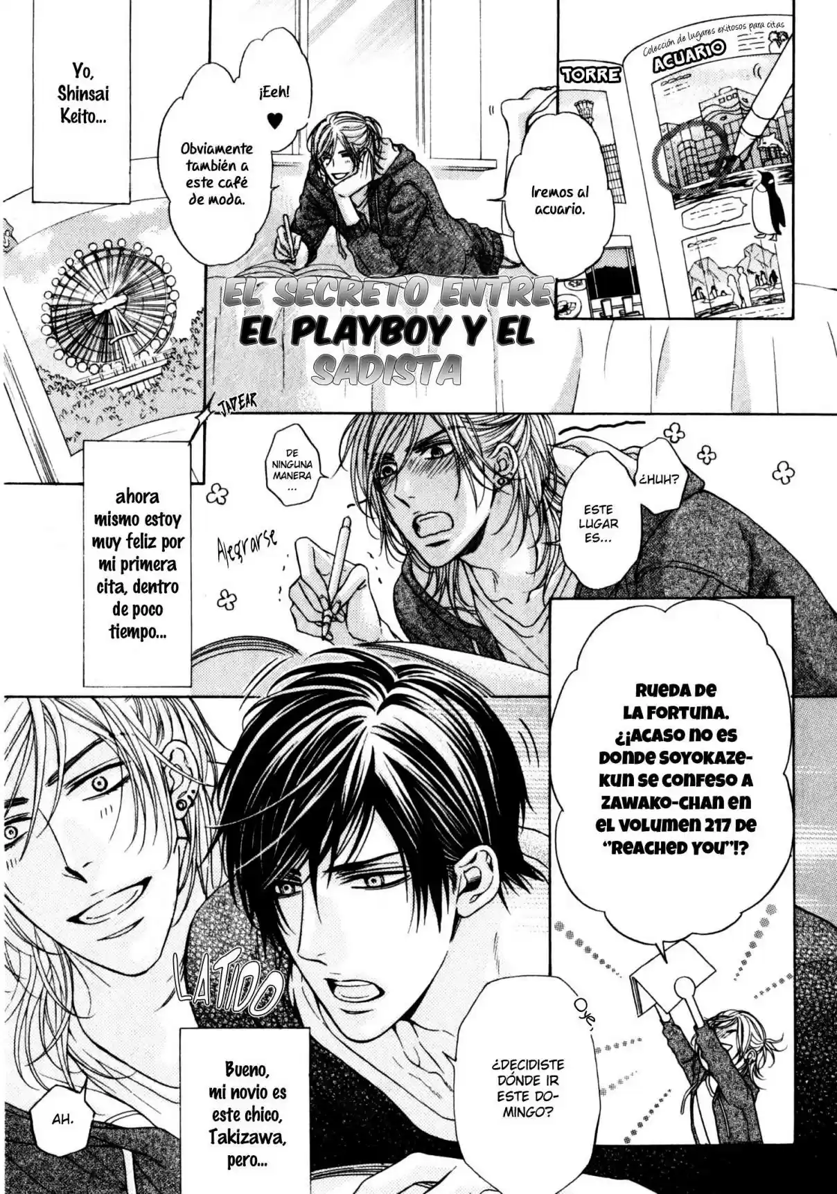 Charao-kun To Haraguro-kun No Himitsu - Capítulo 6 - Página 3 - LectorTMOo