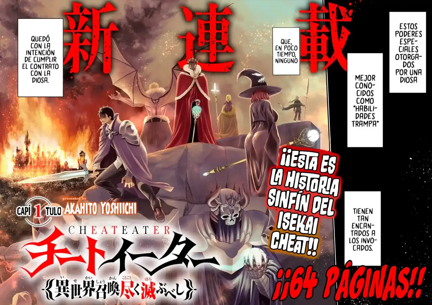 Cheat Eater Isekai Shoukan Kotogotoku Horobubeshi - Capítulo 1 - Página 4 - LectorTMOo