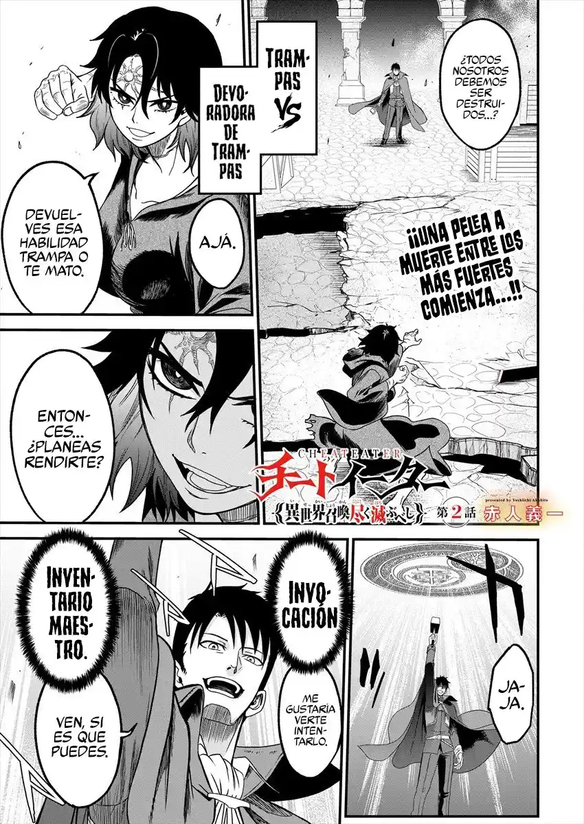 Cheat Eater Isekai Shoukan Kotogotoku Horobubeshi - Capítulo 2 - Página 3 - LectorTMOo