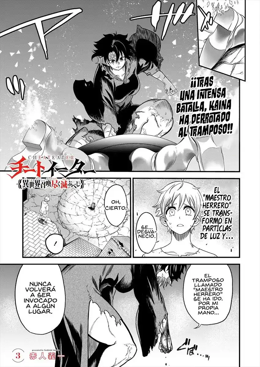 Cheat Eater Isekai Shoukan Kotogotoku Horobubeshi - Capítulo 3 - Página 3 - LectorTMOo