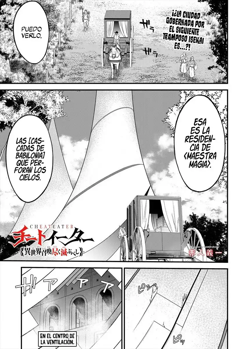 Cheat Eater Isekai Shoukan Kotogotoku Horobubeshi - Capítulo 4 - Página 3 - LectorTMOo